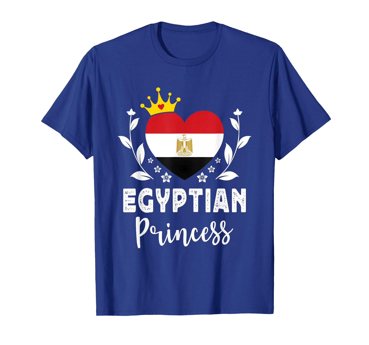 Egyptian Princess Egypt Flag Proud Egyptian Girl T-Shirt