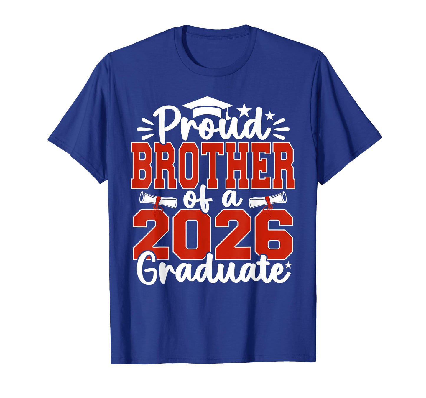 Proud Brother Of A Class Of 2026 Graduate Senior Graduation T-Shirt