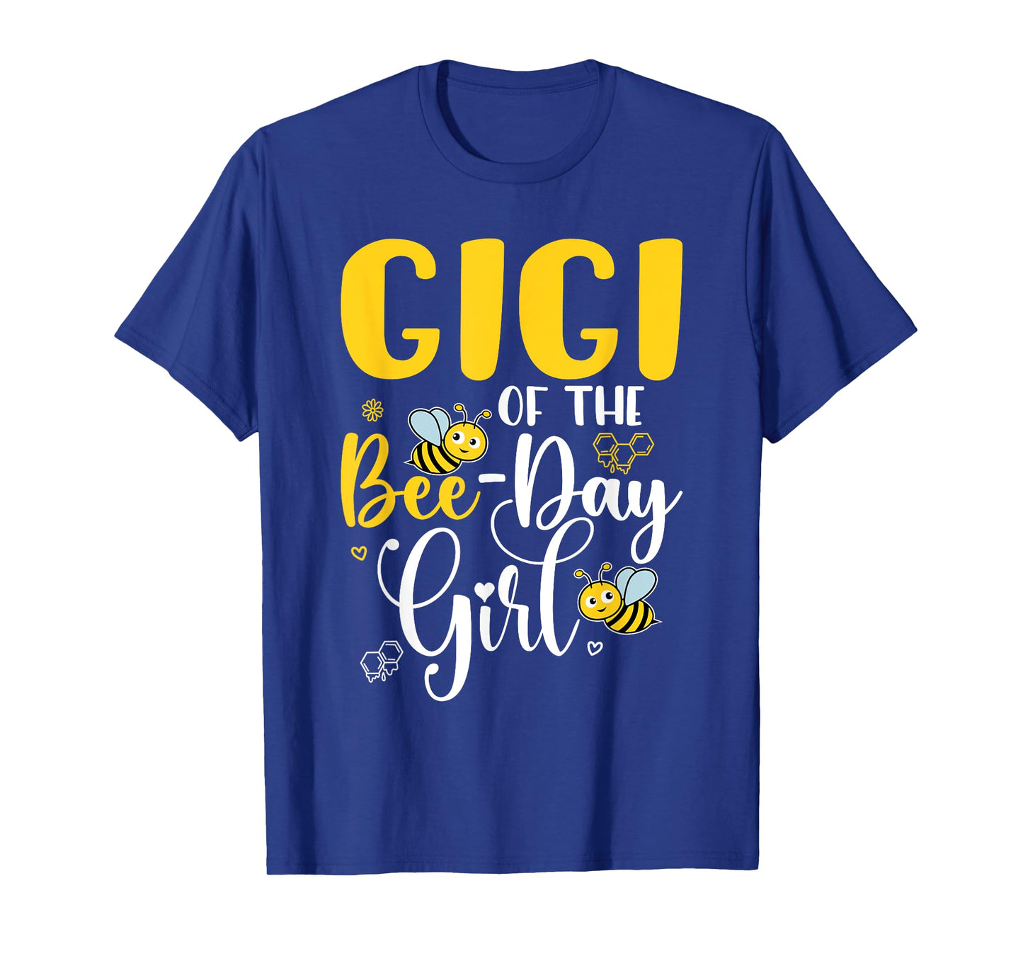 Gigi Of The Bee-Day Girl Matching Family Birthday Gifts T-Shirt
