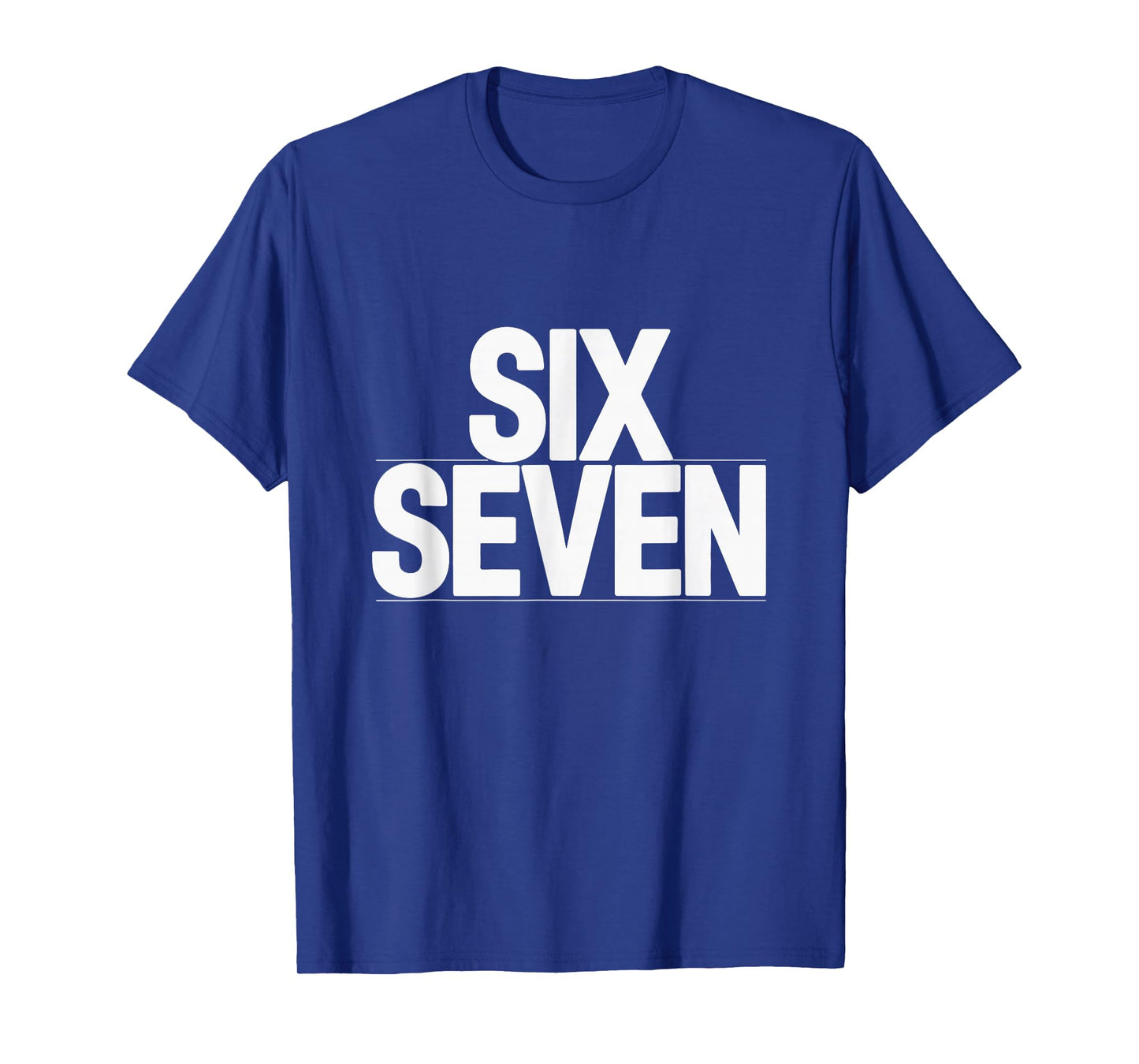 Fun Six Seven 6 7 Meme Design T-Shirt