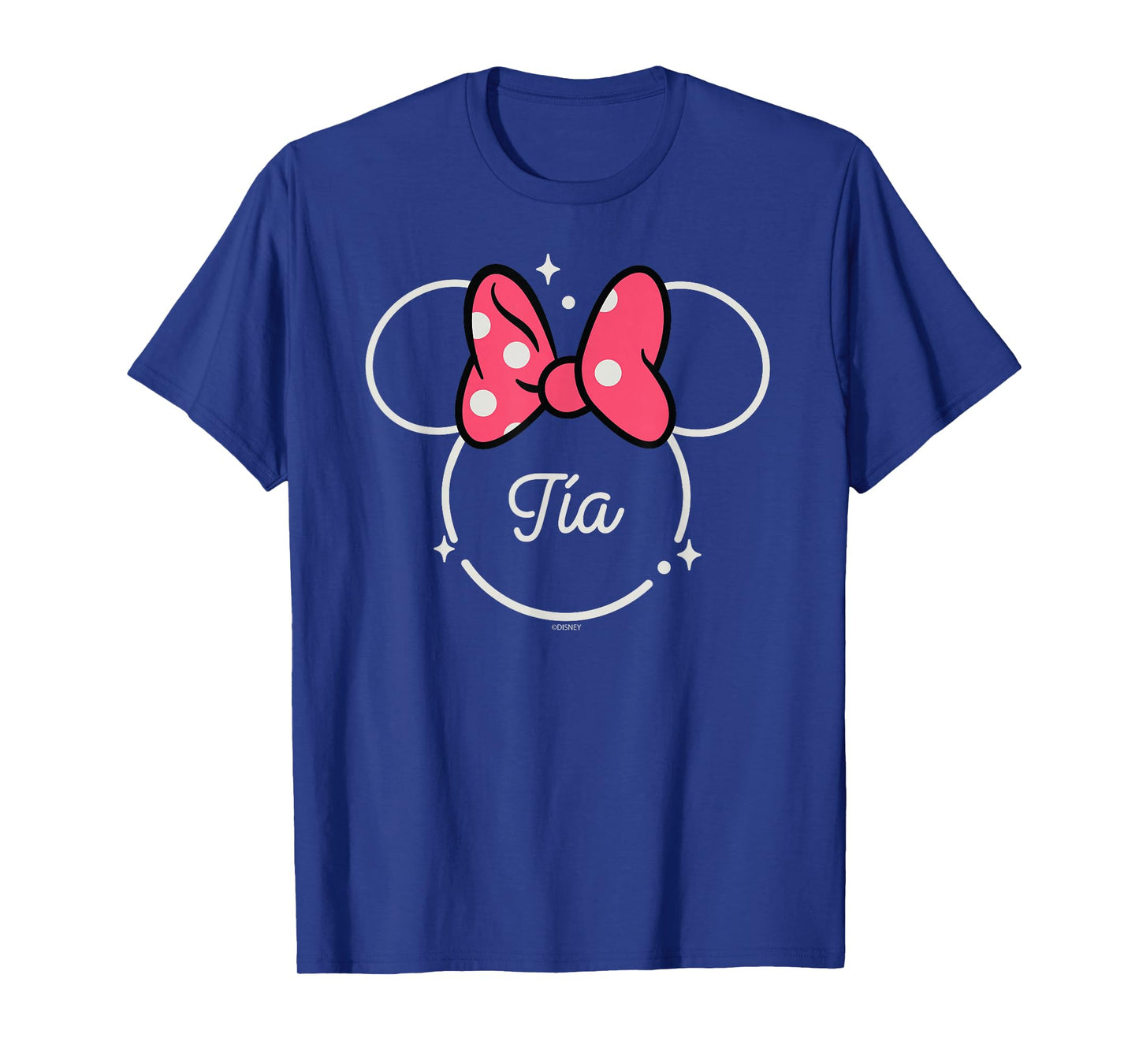 Disney Minnie Mouse Tía Aunt Head Icon Magic Día de la Madre T-Shirt