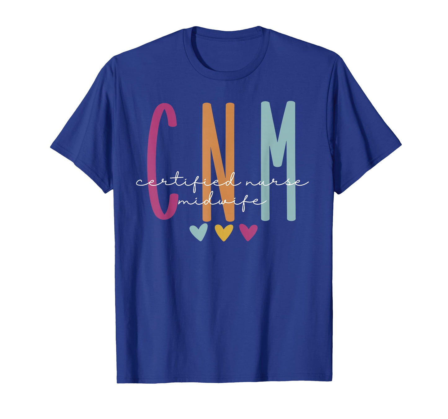 Retro CNM Certified Nurse Midwife Labor And Delivery Nurse T-Shirt