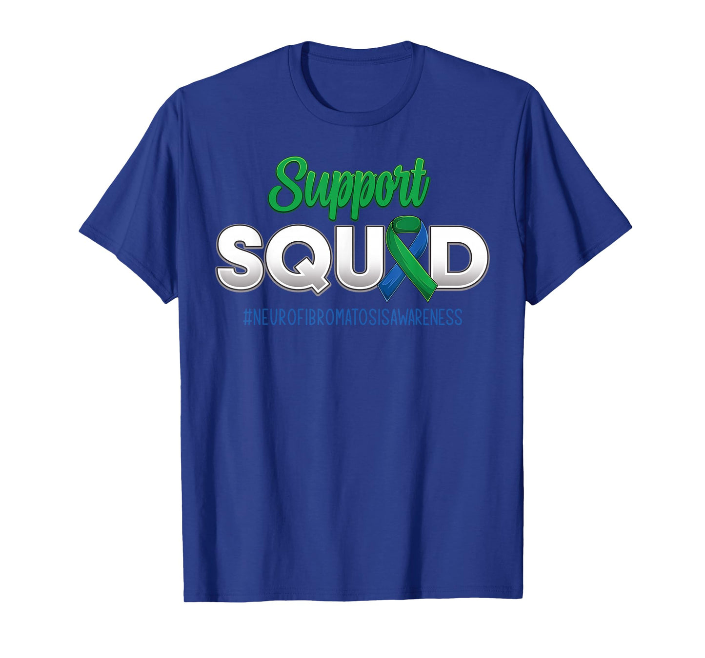 Support Squad Neurofibromatosis Awareness Strong Men Women T-Shirt