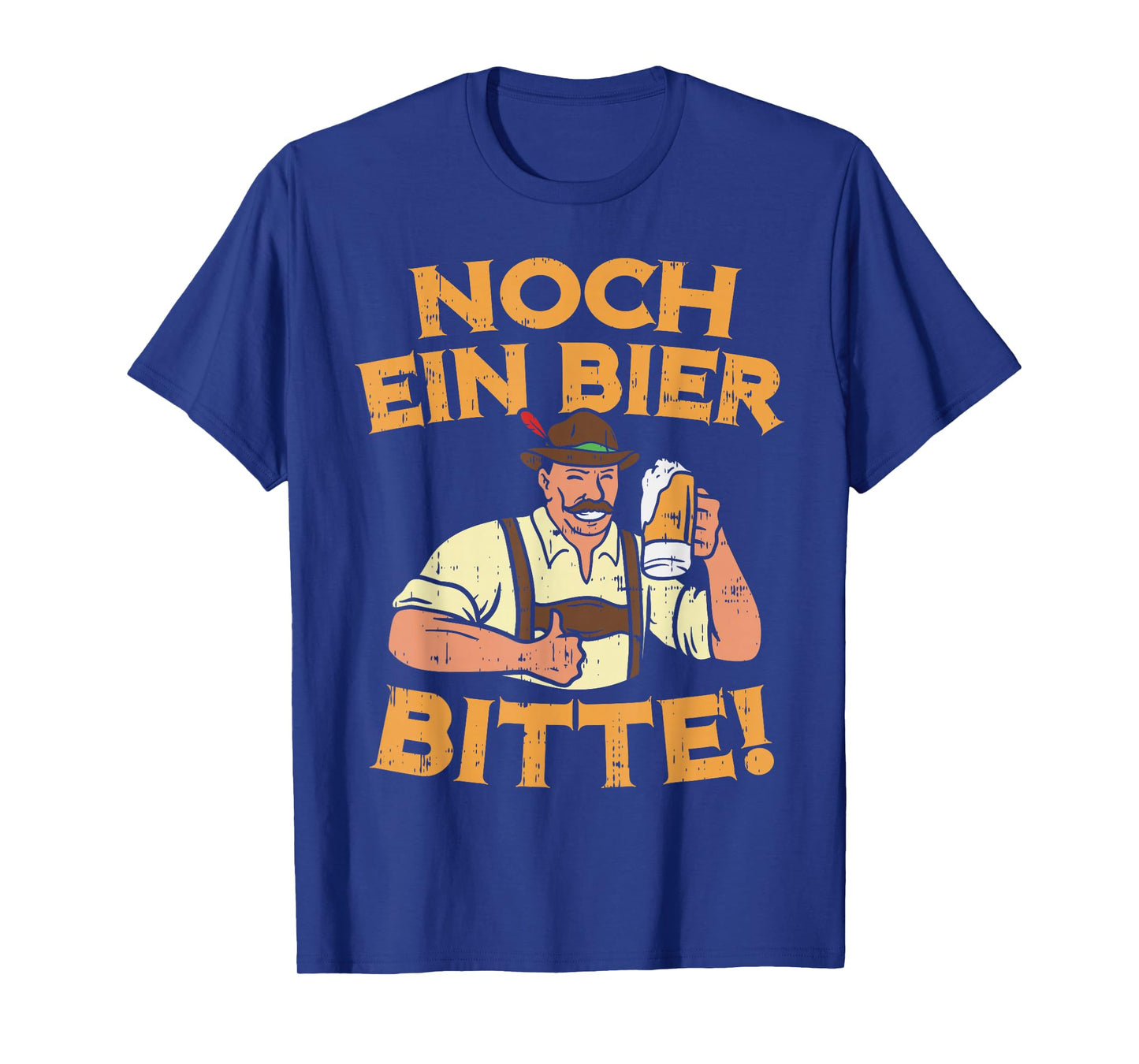 Oktoberfest Shirt German Noch Ein Bier Bitte Beer Drinking T-Shirt