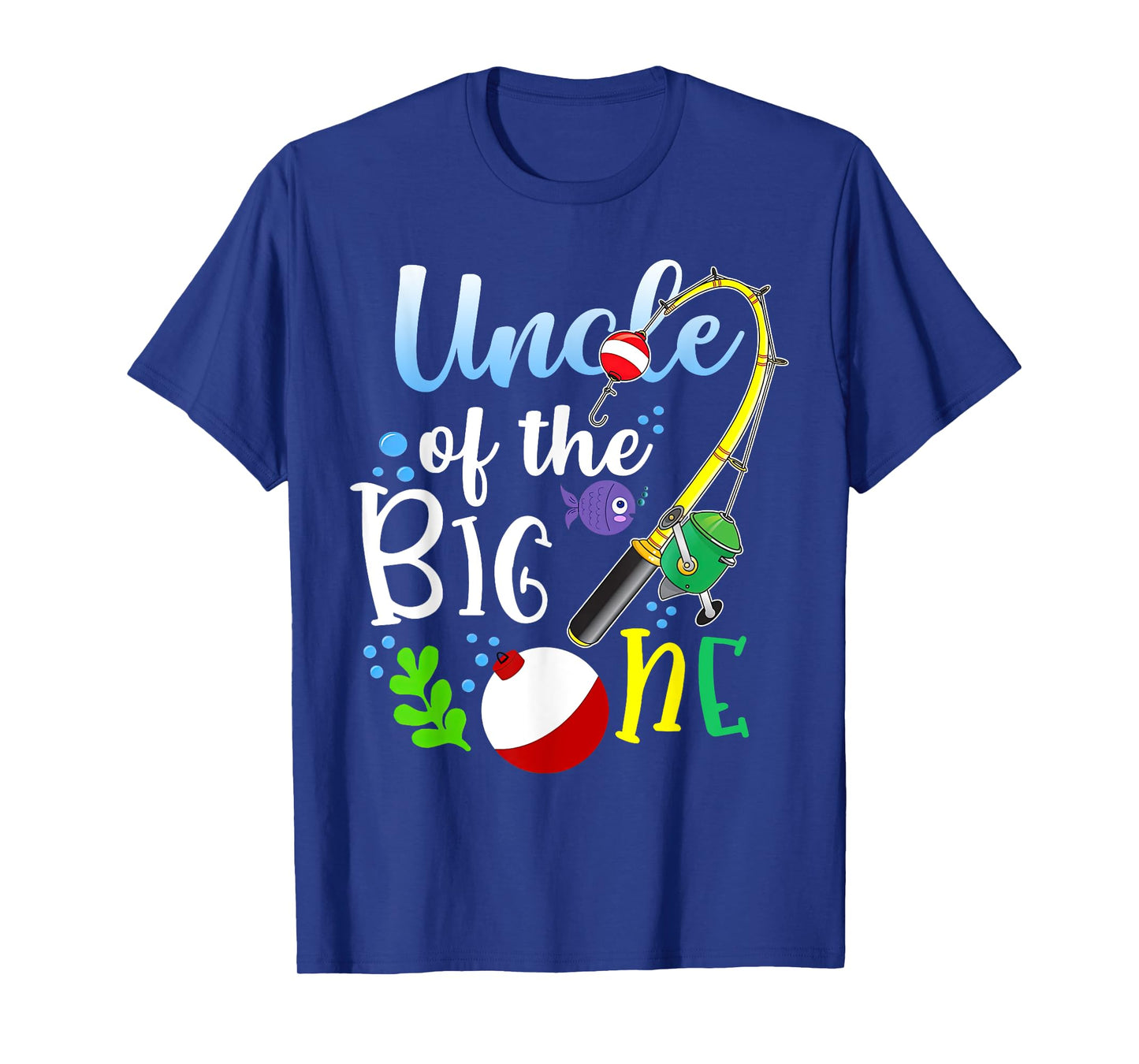 Uncle of The Big One Fishing Boy First Birthday Ofishally T-Shirt