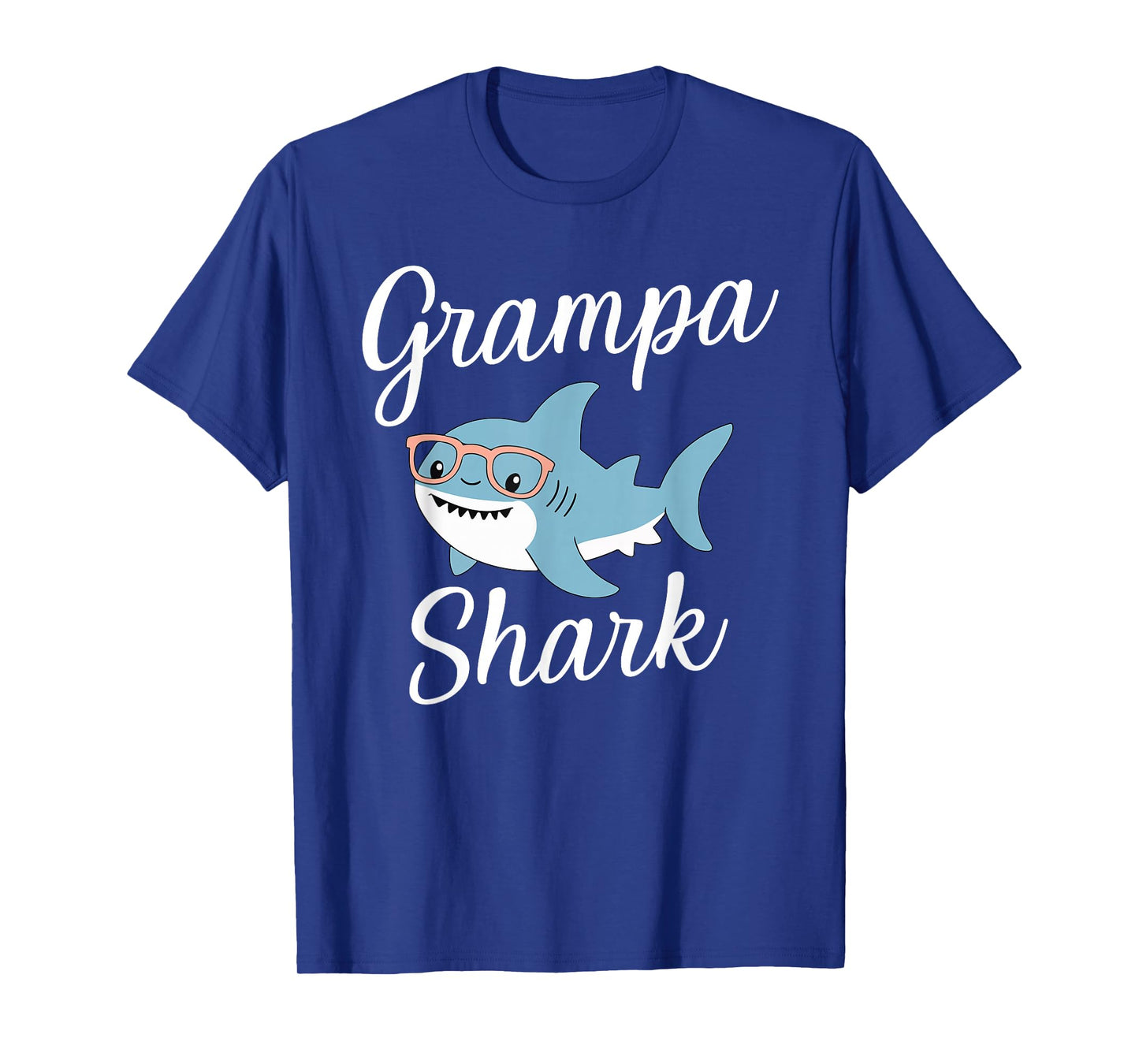 Grampa Shark Funny Matching Family Grandpa T-Shirt