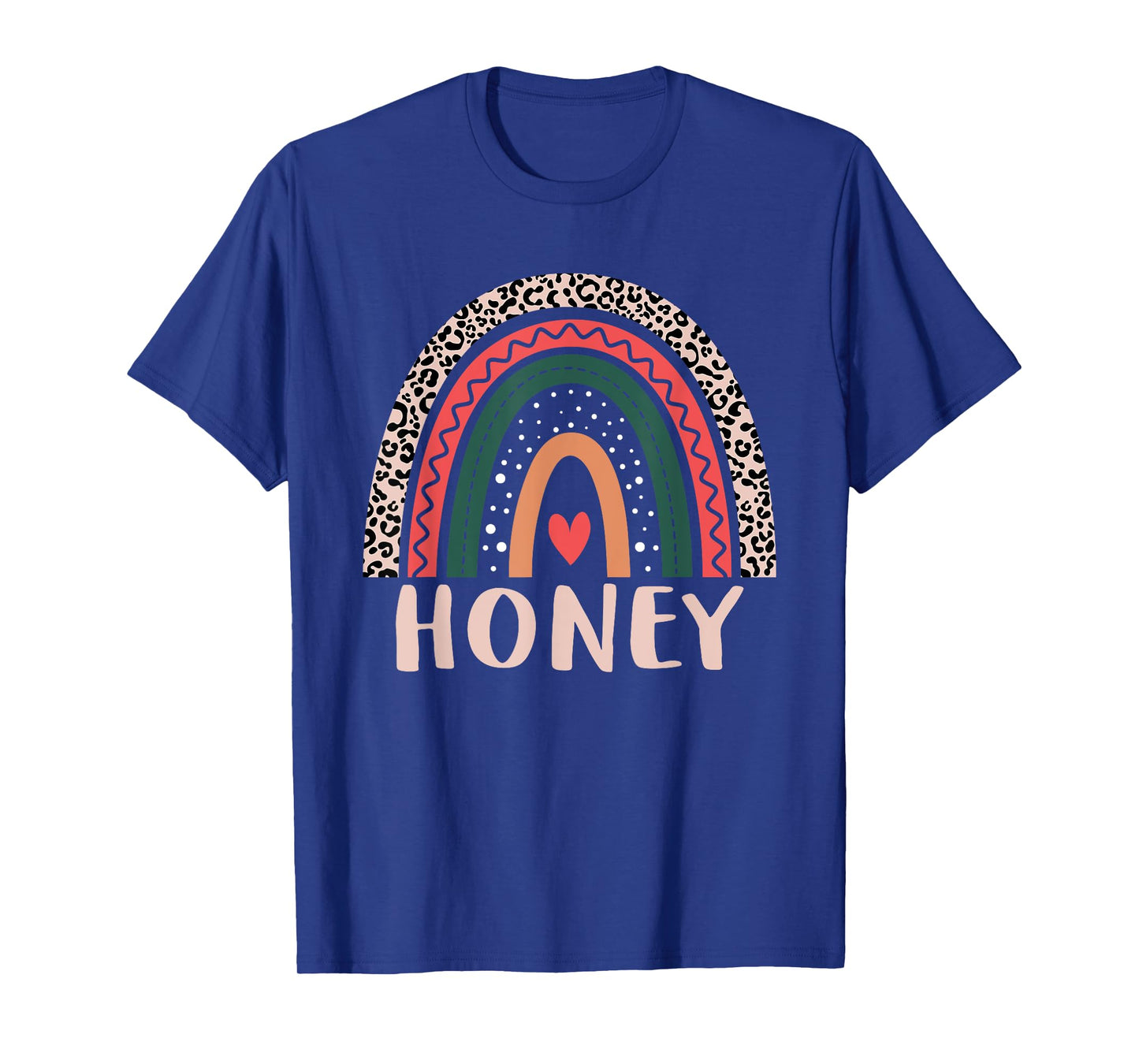 Honey Rainbow Grandma Grandmother Women Mothers Day Honey T-Shirt