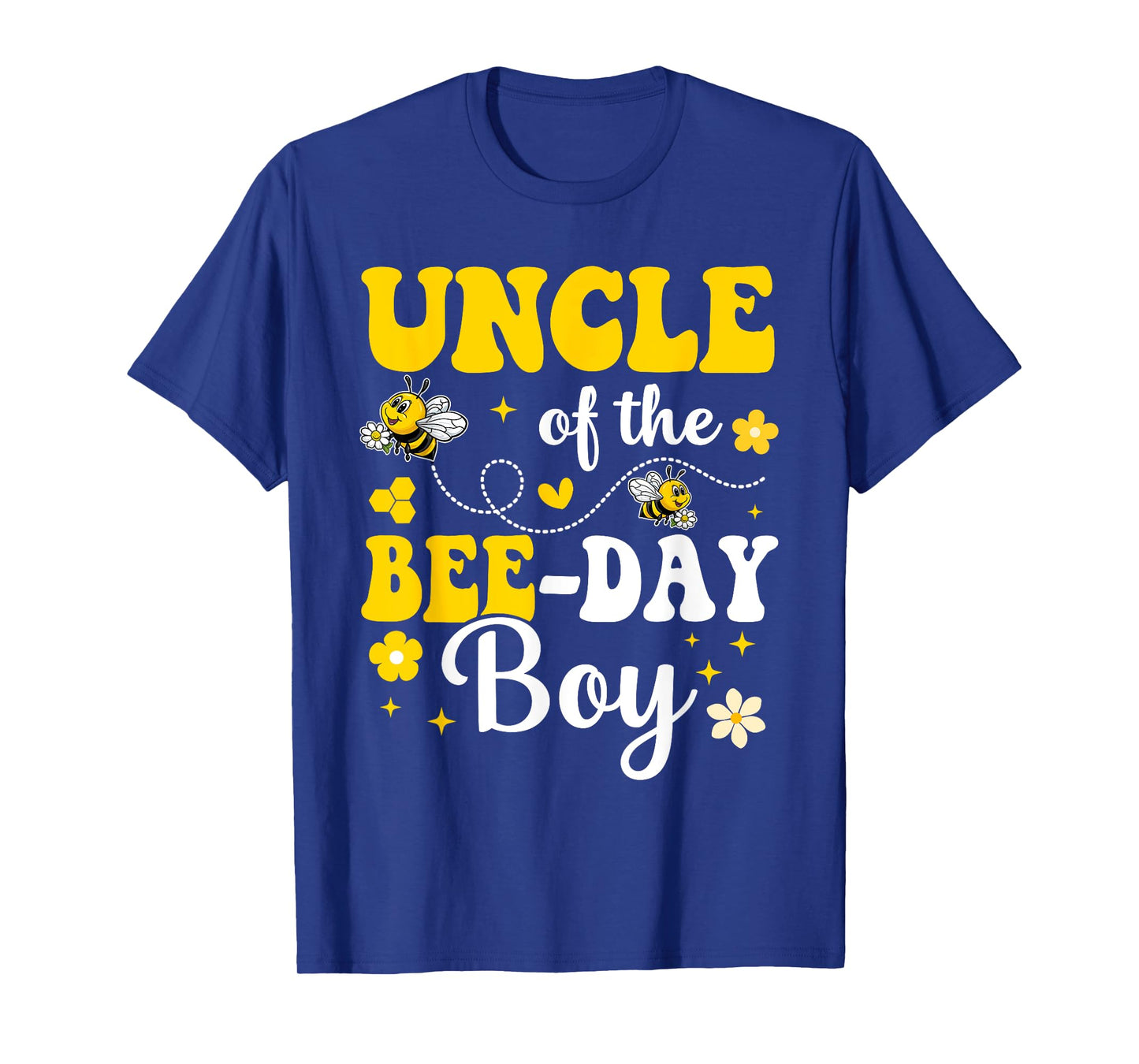 Uncle of The Bee Day Boy Bee Birthday Party Matching Family T-Shirt