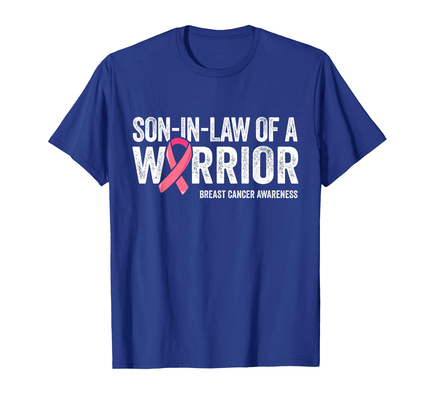 Son In Law Of A Warrior Shirt, Women Mom Breast Cancer Mom T-Shirt