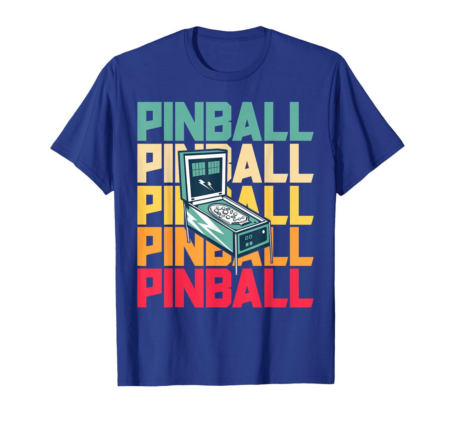 Pinball Shirt Retro Vintage Arcade Shirt Pinball Machine T-Shirt