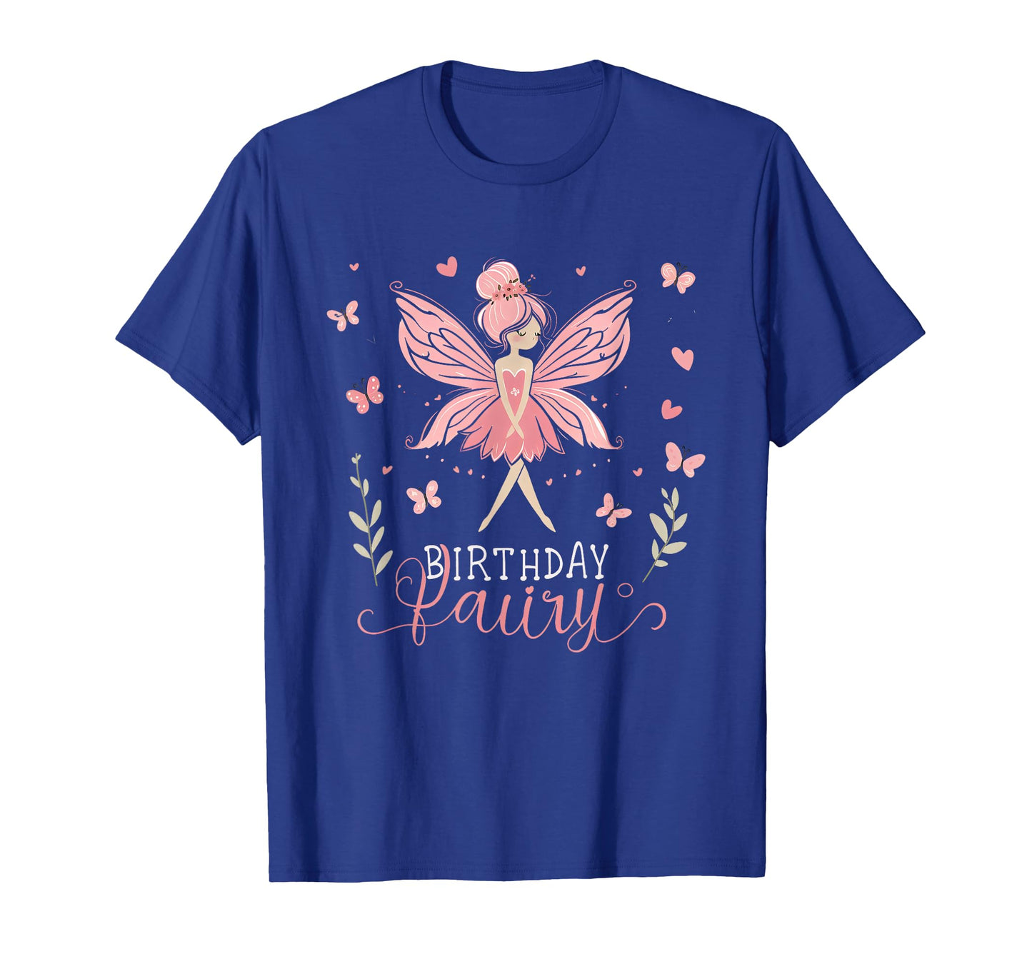 Birthday Fairy Kids Bday Matching Family Cute T-Shirt