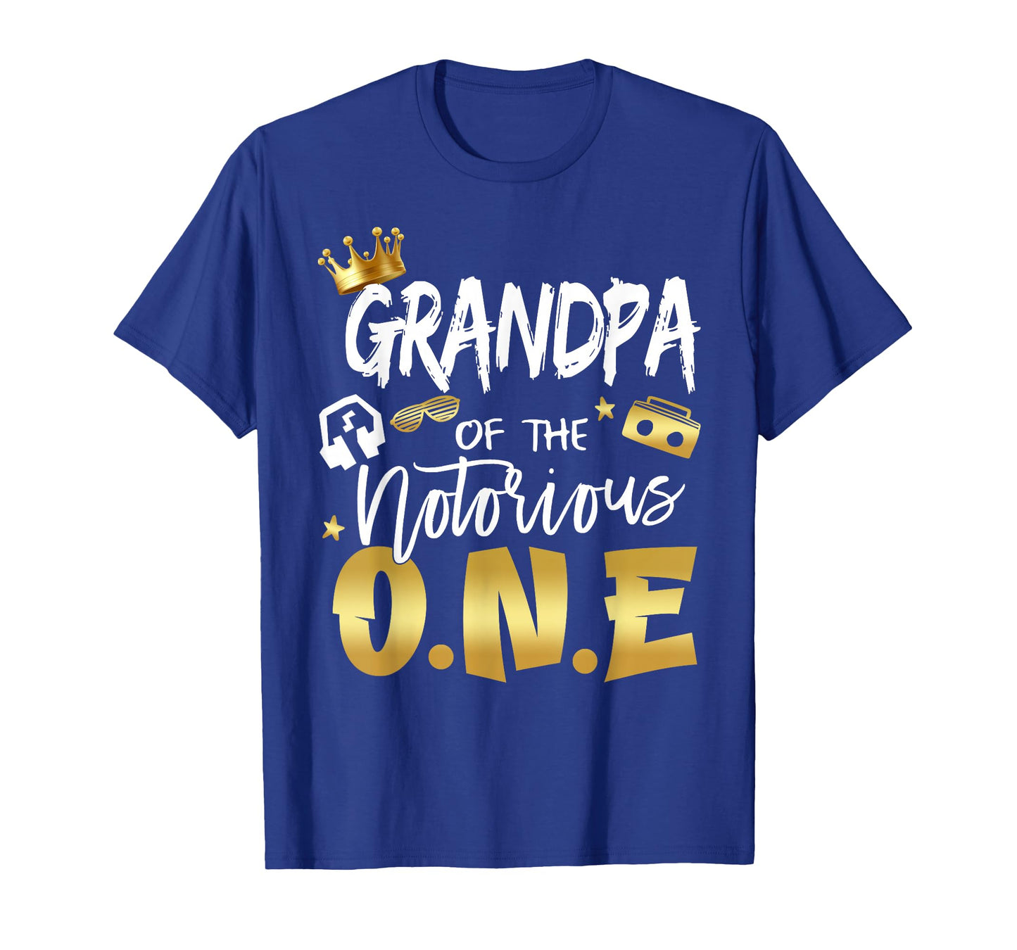 Grandpa Of The Notorious One Old School Hip Hop 1st Birthday T-Shirt