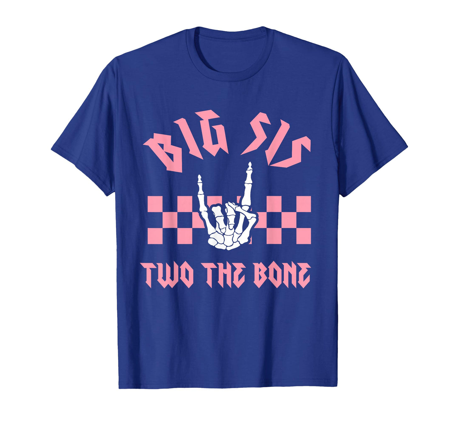 Big Sis Bad Two the Bone Birthday 2 Years Old Birthday T-Shirt
