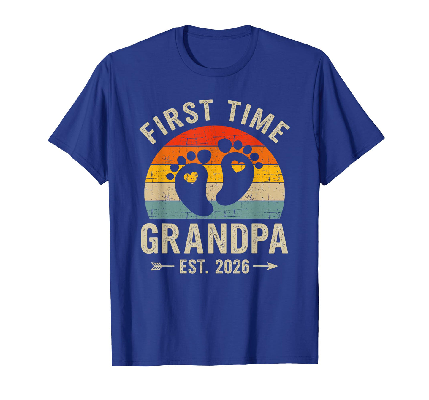 First Time Grandpa 2026 T-Shirt