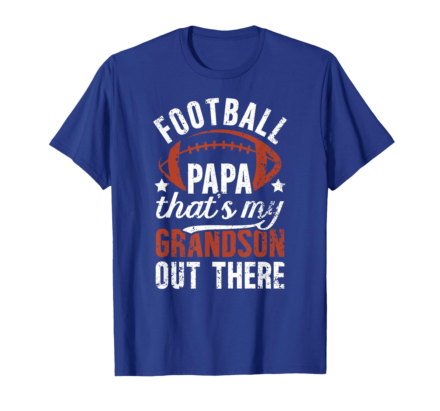 Proud Football Papa Of A Football Player Papa T-Shirt