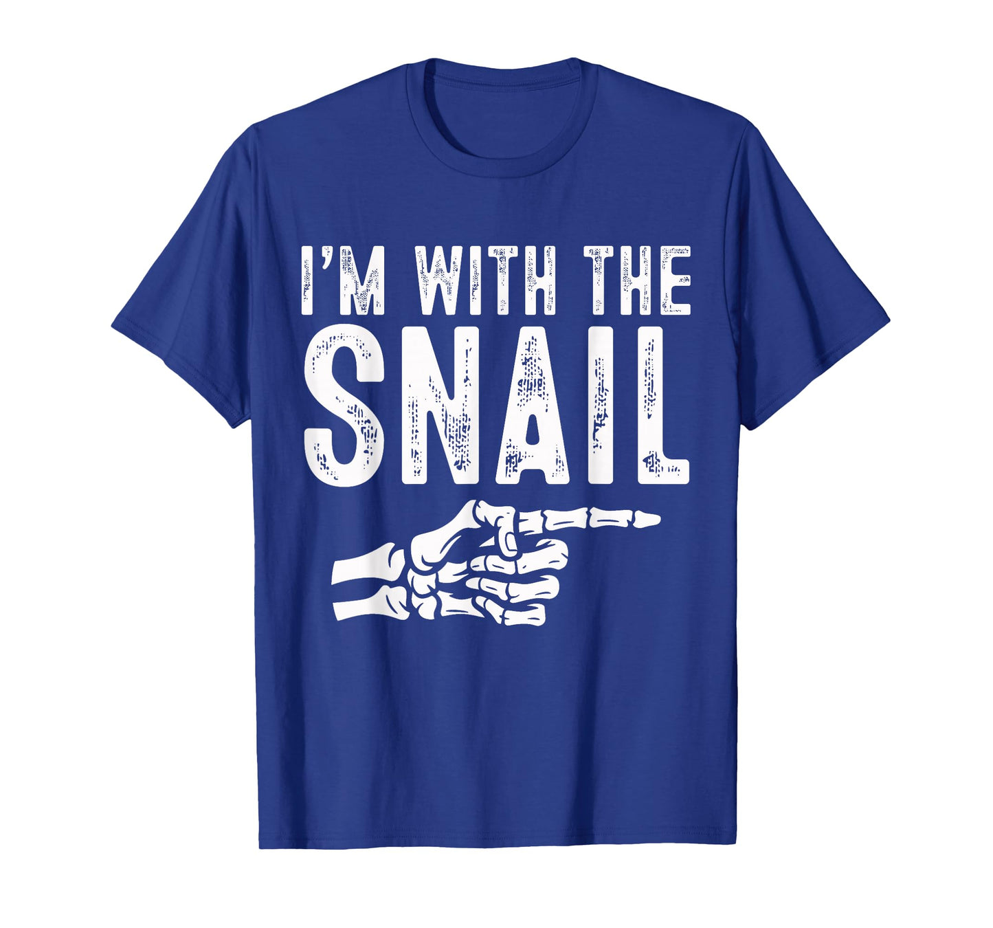 I'm with The Snail Easy Costume Halloween Couples Matching T-Shirt