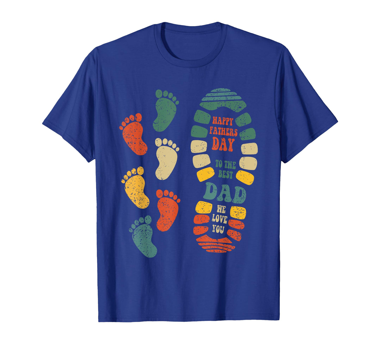 Happy Fathers Day Best Dad Retro Men Women Kids T-Shirt