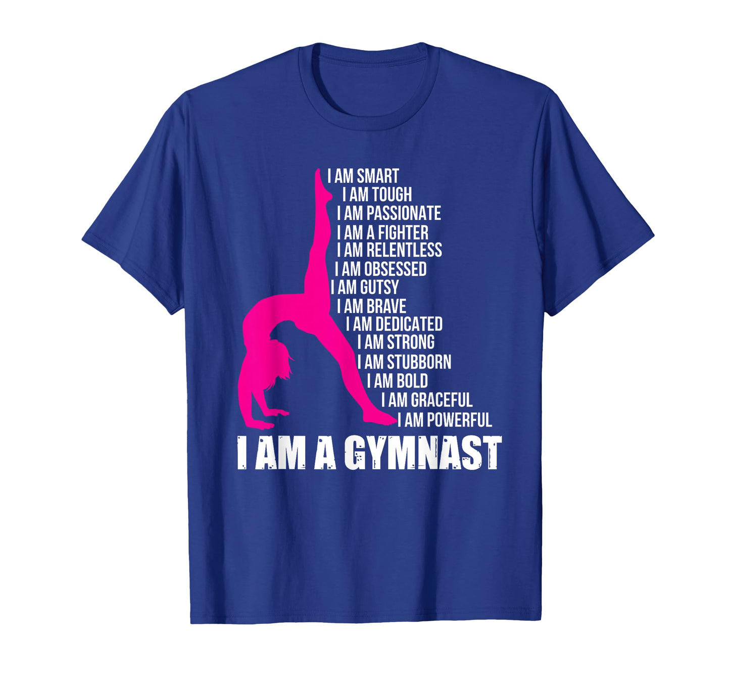 Cool Acrobatic Skills Dancing Sports Humor Quote Gymnastics T-Shirt for Women, Girls, Youth - Black, Short Sleeve, Classic Fit, Small