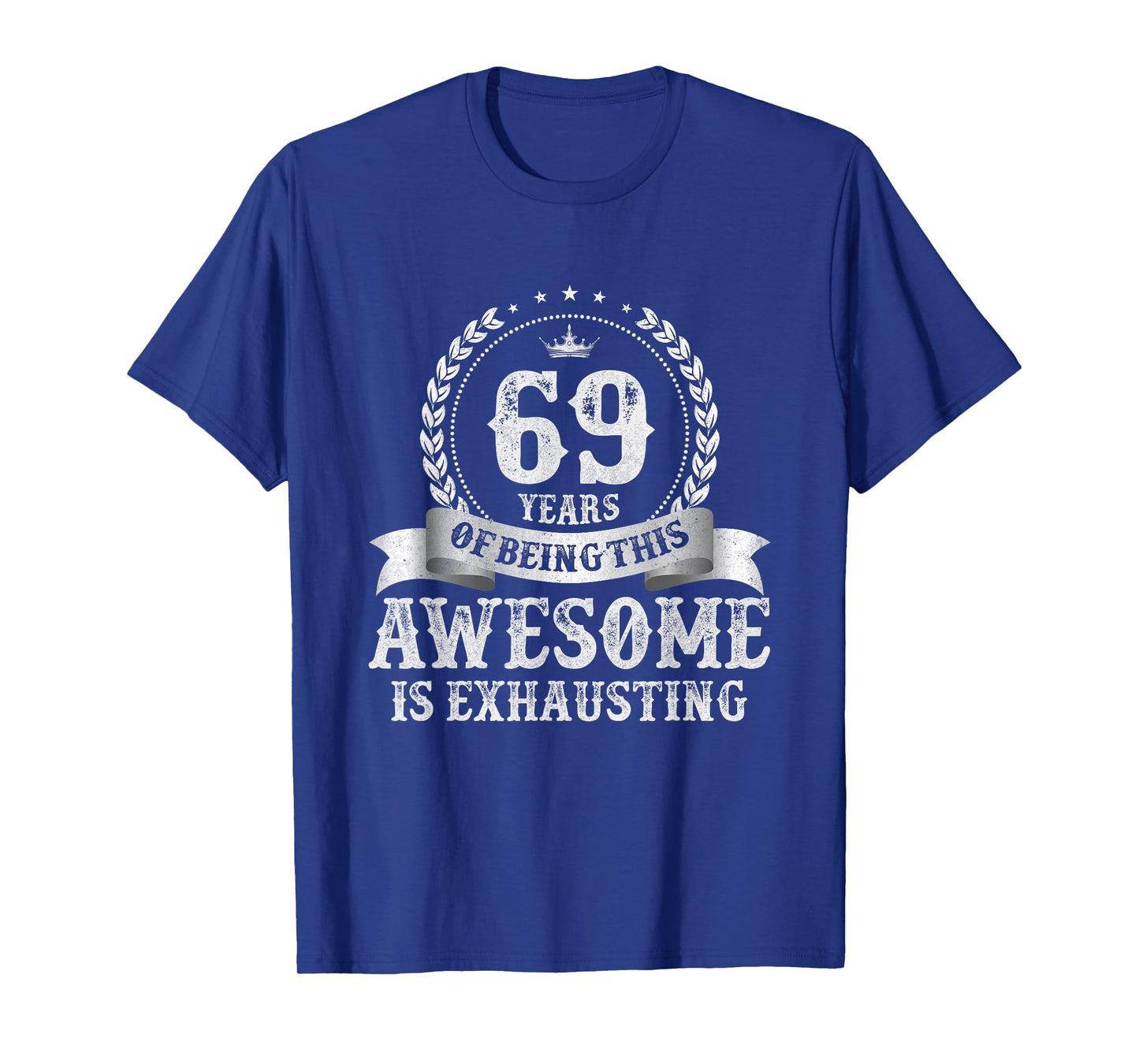 Vintage 69 Year Old 69 Birthday Gifts For Men 69th BDay T-Shirt
