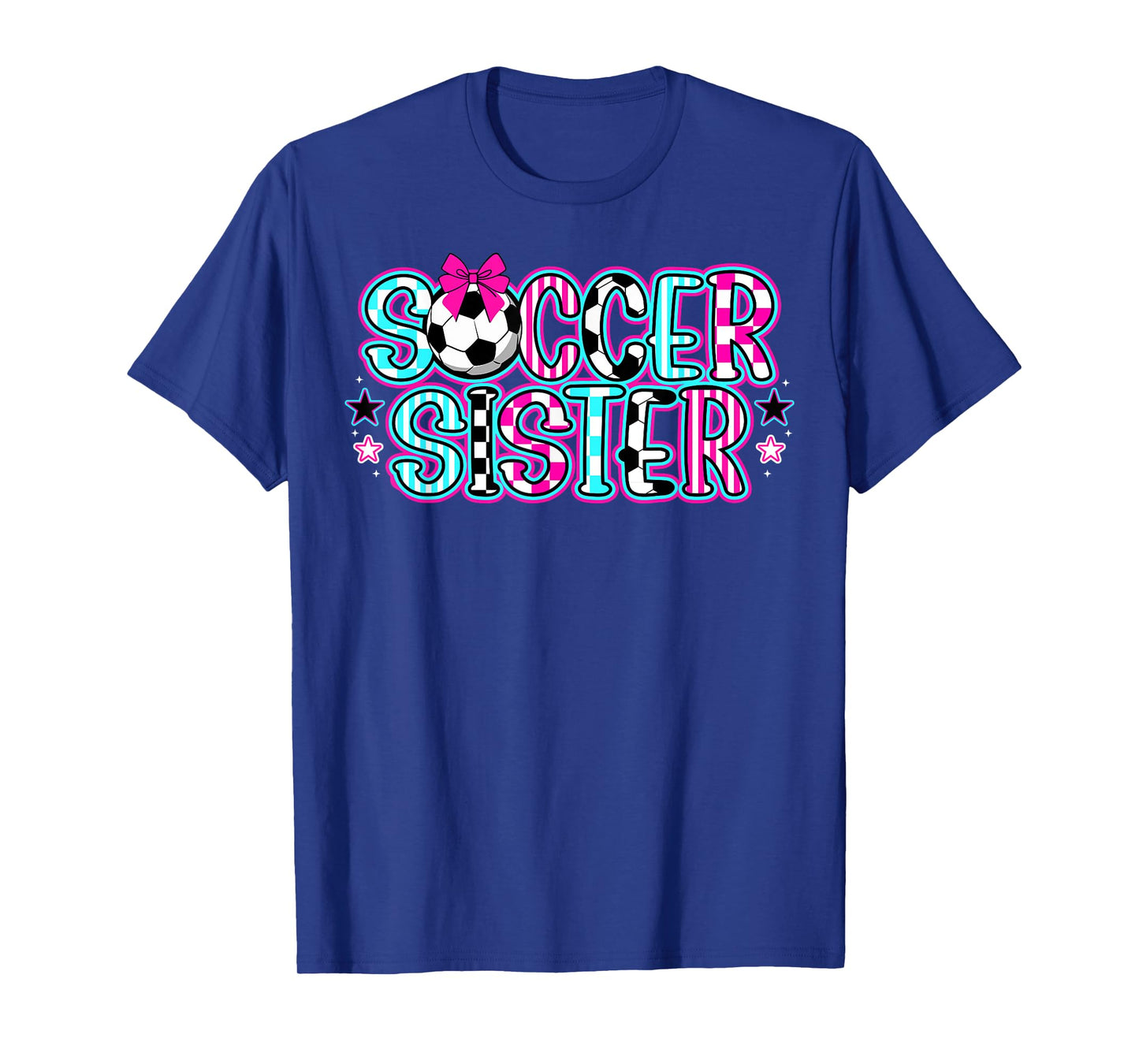 Soccer Sister Of A Soccer Player Soccer Sis T-Shirt