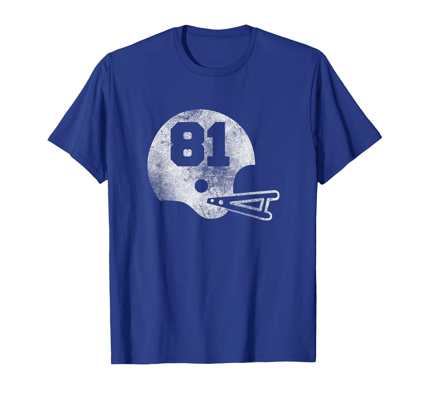 Vintage Football Jersey Number 81 T-Shirt Player Number T-Shirt