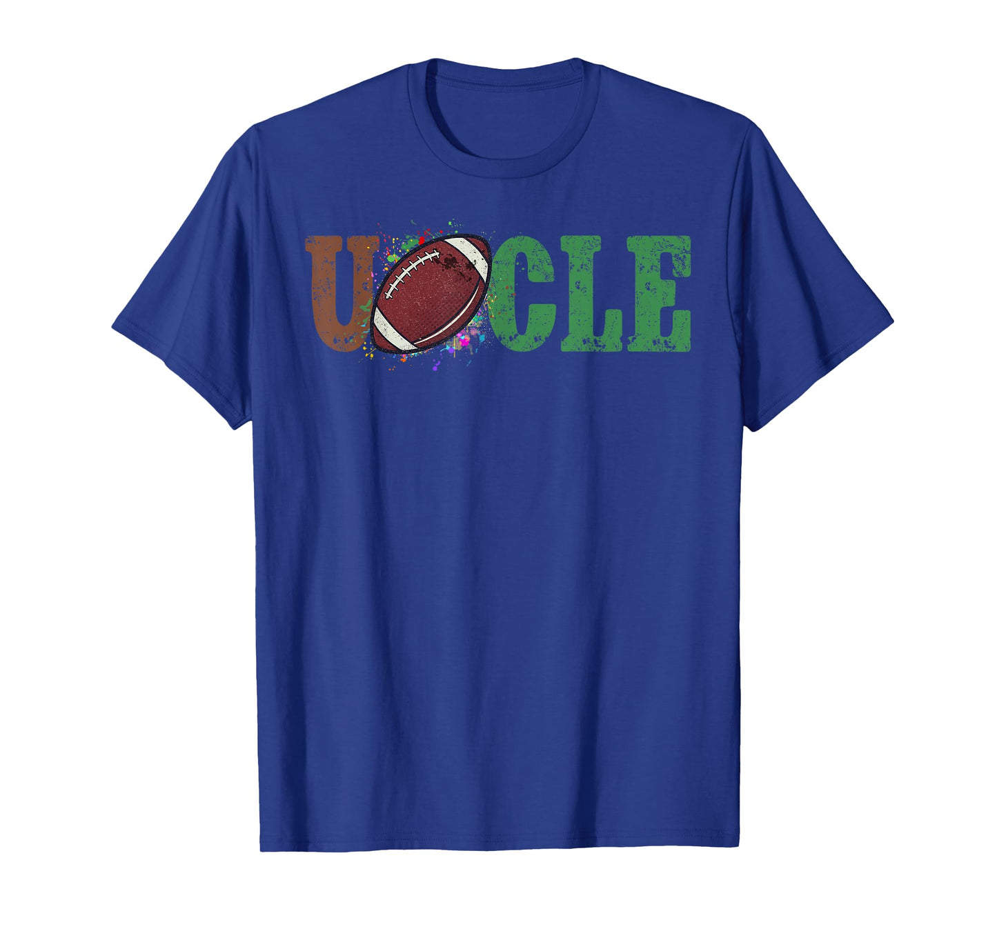 Uncle of The 1 Year Old Football Funny Football 1st Birthday T-Shirt