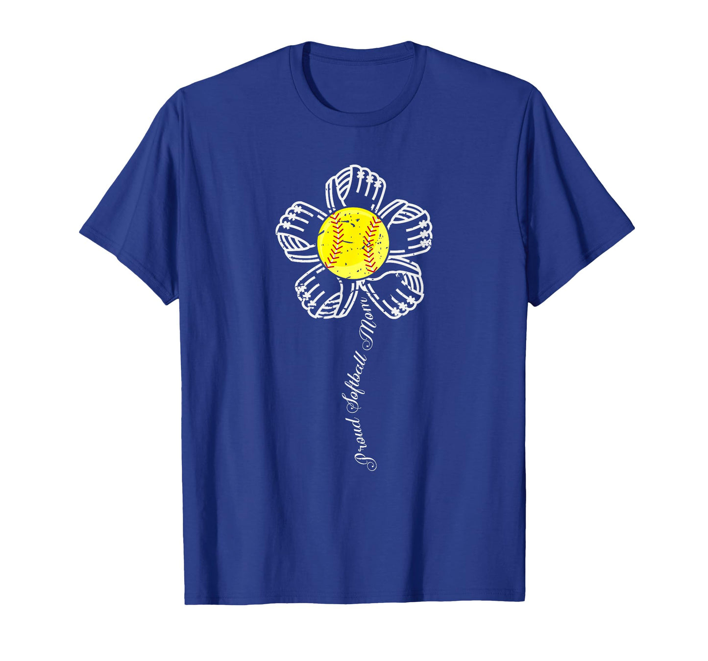 Proud Softball Mom Shirt Baseball Mother s Gift T-Shirt