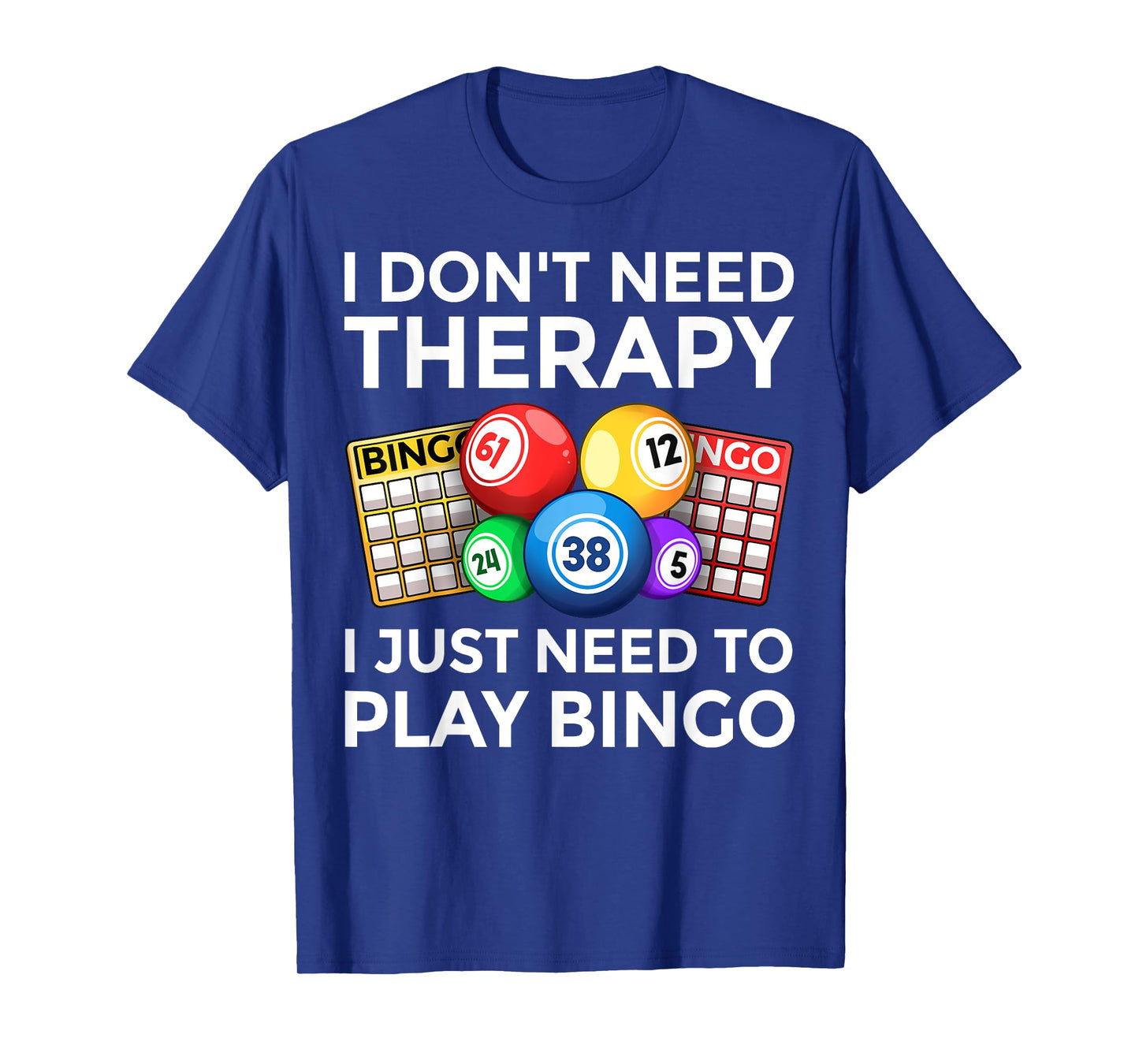 Cute Bingo Design For Men Women Casino Gambling Bingo Lovers T-Shirt
