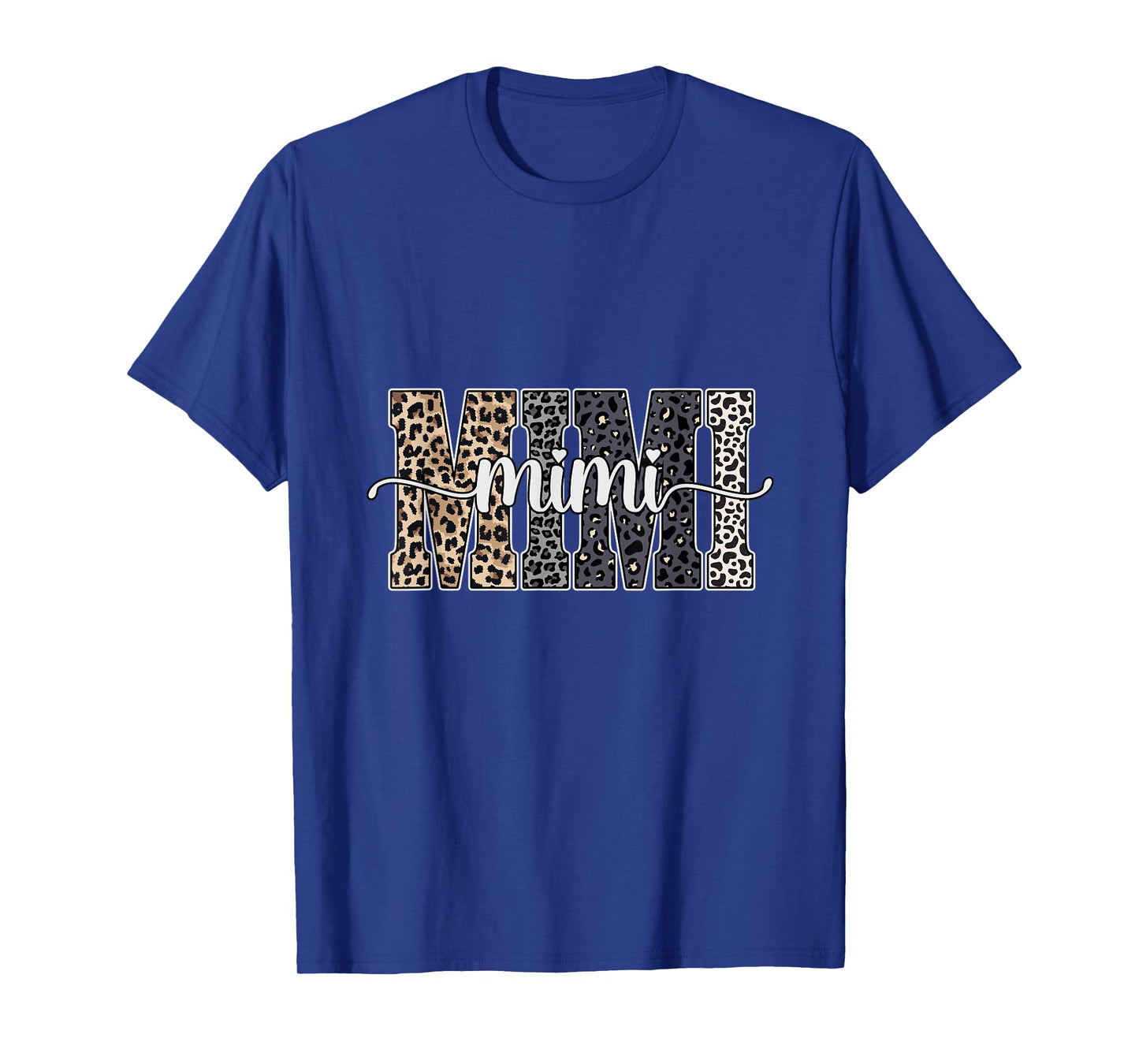 Mimi Graphic Tee - Leopard Print Style for Grandma T-Shirt