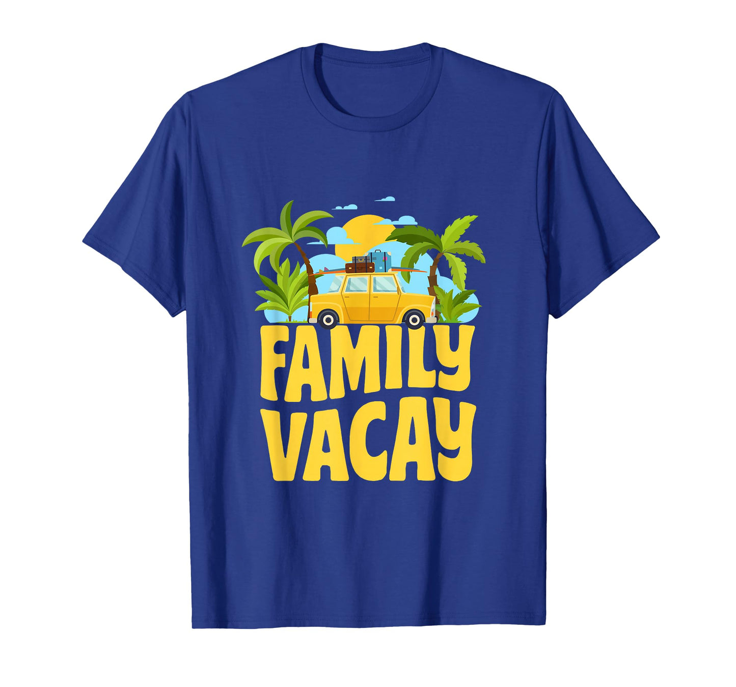 Family Vacay Spring Vacation Summer Break Memories Matching T-Shirt