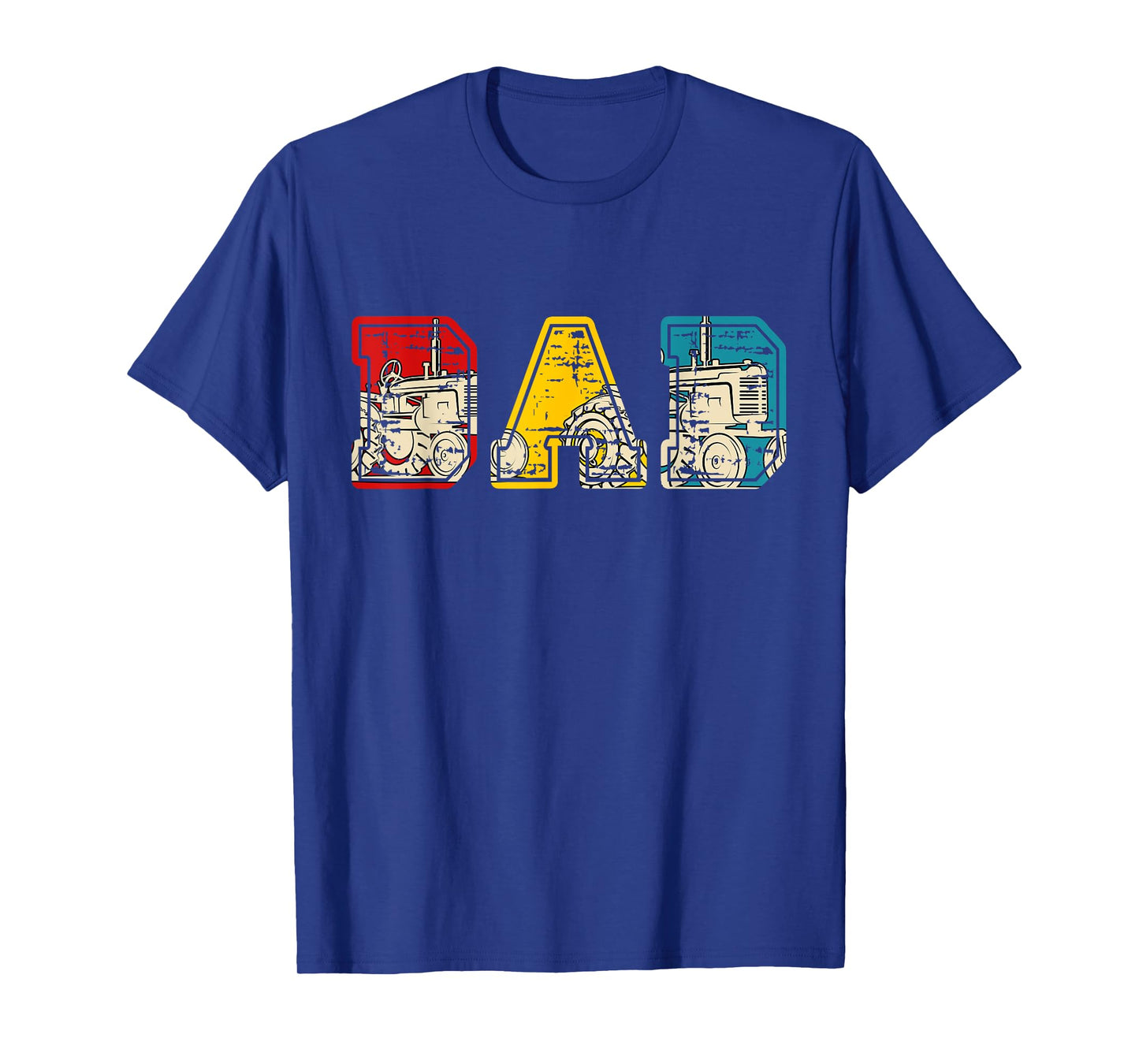 Vintage DAD Costume Tractor Matching Driver Family Lover T-Shirt