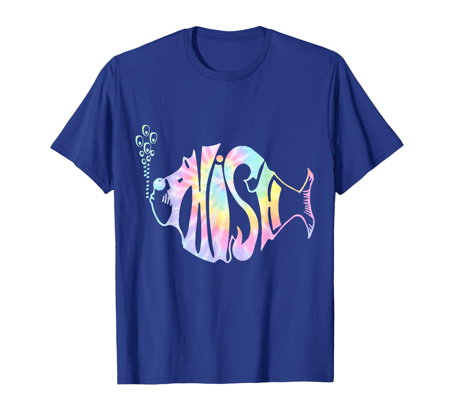Funny Fishing Graphic Colorful Phish Jam T-Shirt