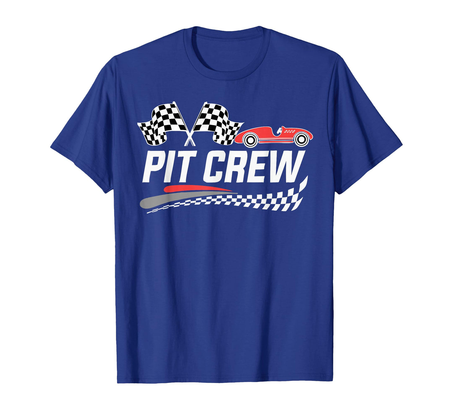 Pit Crew Race Car Birthday Family Racing Adult Kids T-Shirt