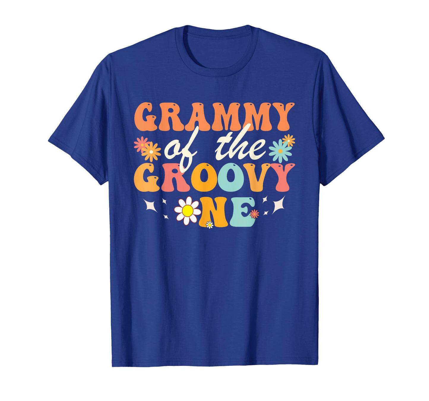 Grammy of Groovy One Matching Family First Birthday Party T-Shirt