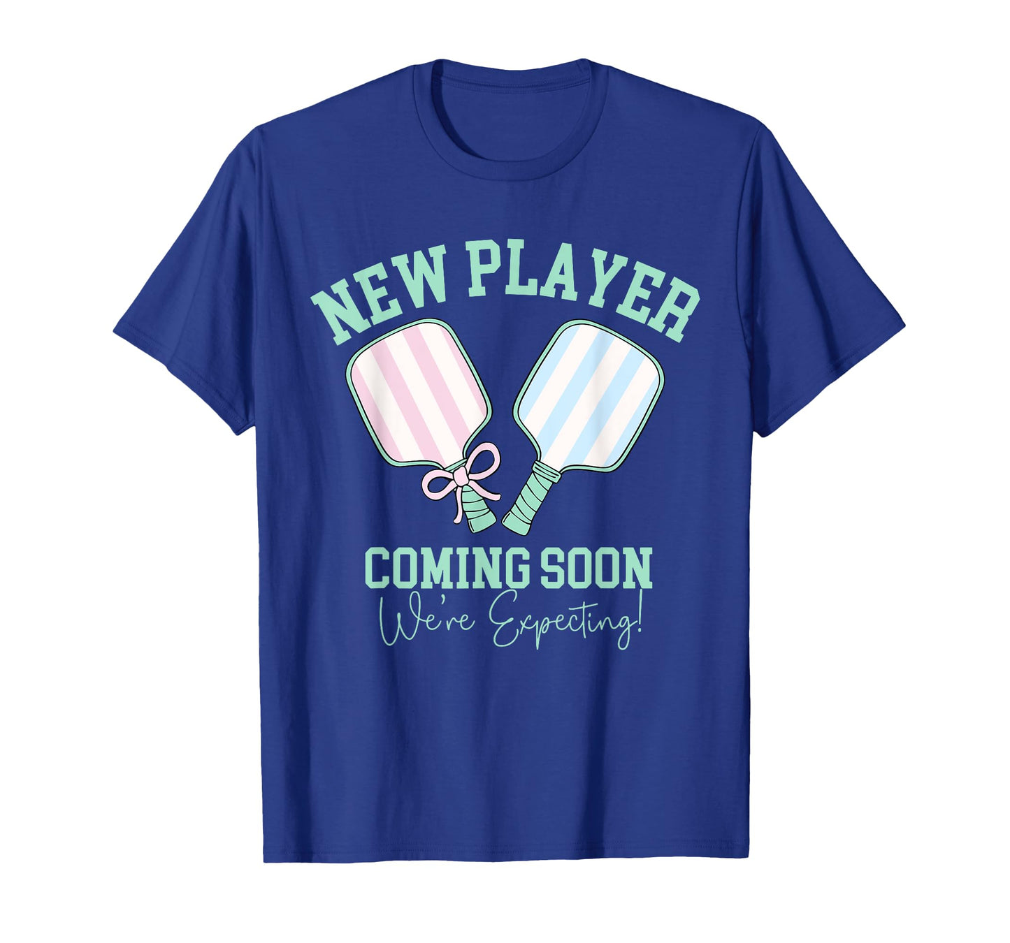 Pickleball Pregnancy Announcement New Player Coming Soon T-Shirt