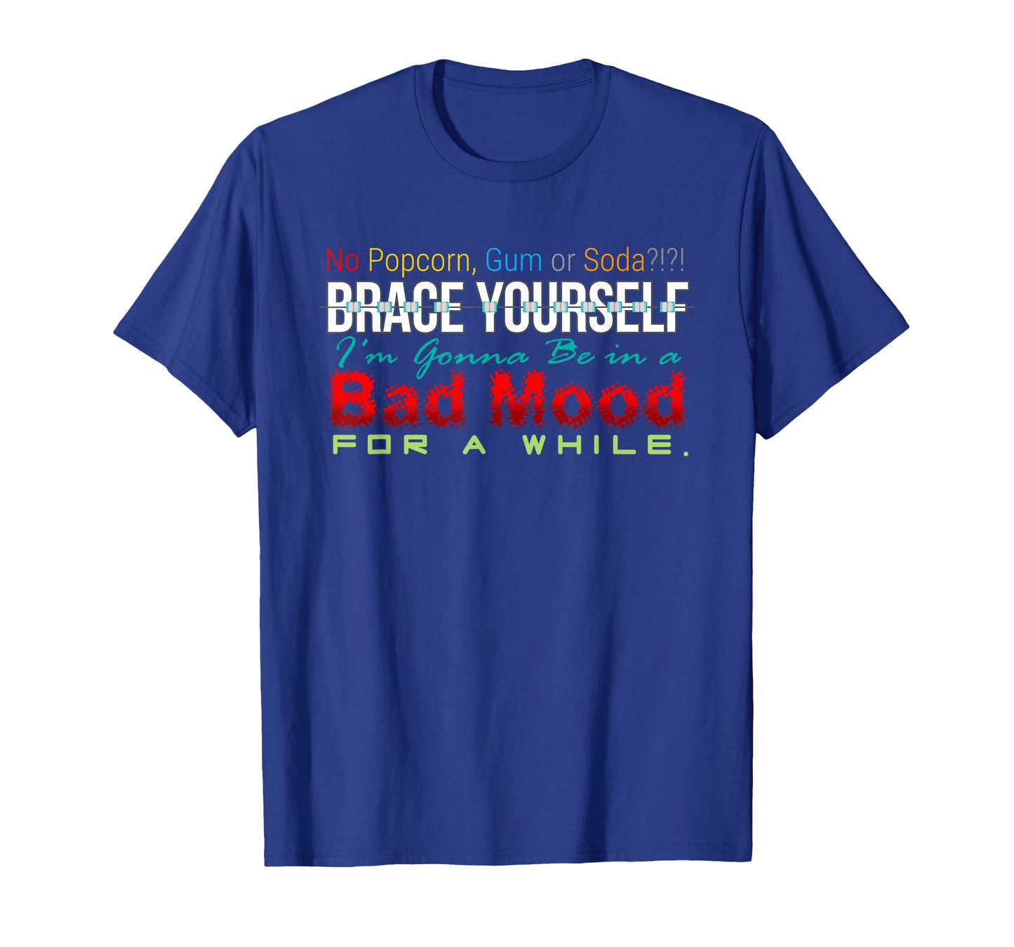 Cool Braces Smile Face Happy Dentist T-Shirt