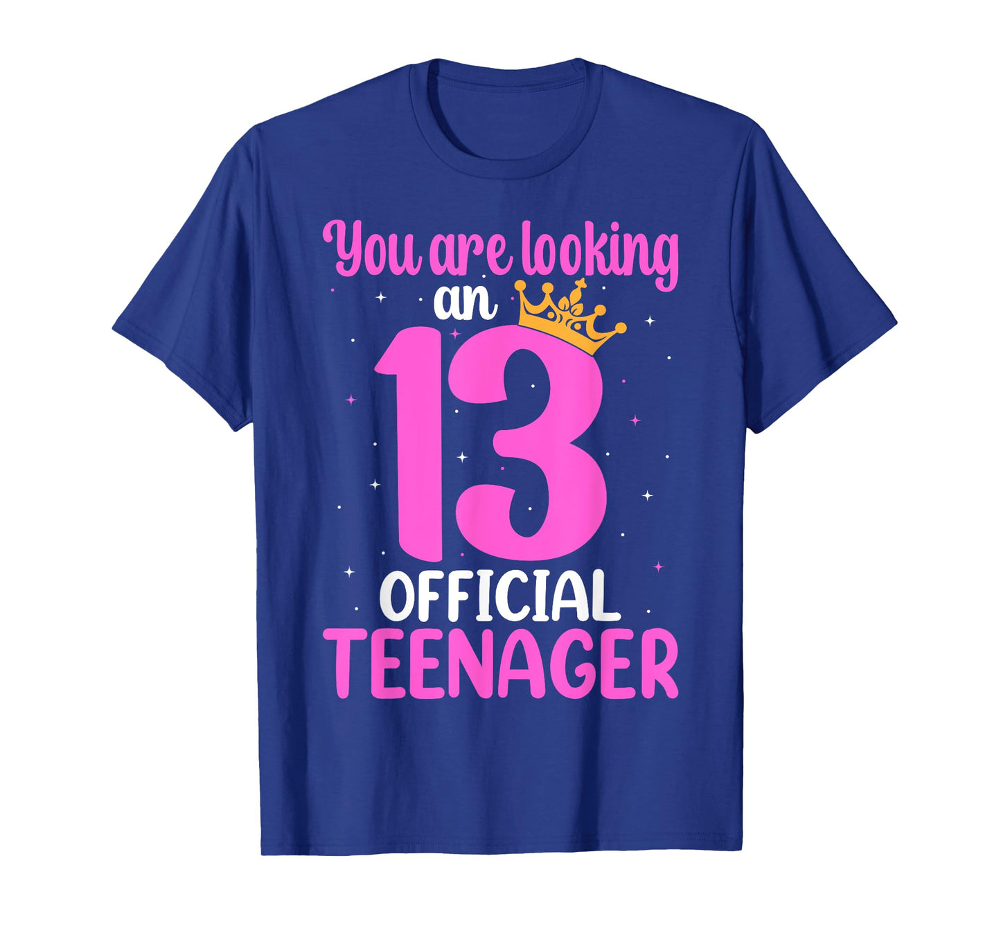 You are Looking Official 13 Teenager 13th Birthday Queen T-Shirt