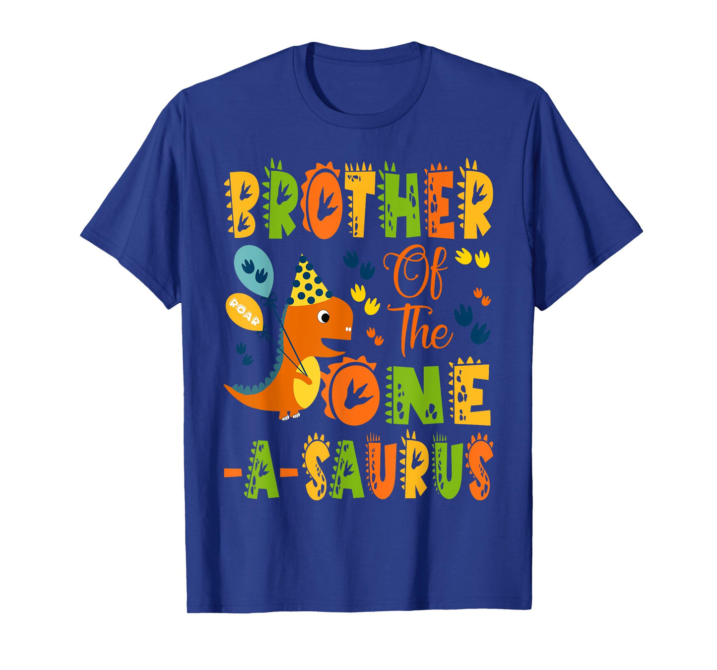 Brother of The One-A-Saurus 1St Birthday Dinosaur Party T-Shirt