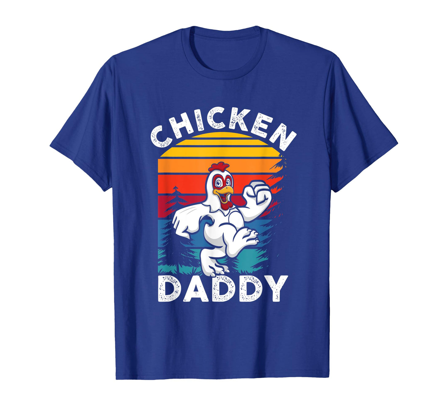 Mens Chicken Daddy | Farming Roaster Poultry | Farmer T-Shirt