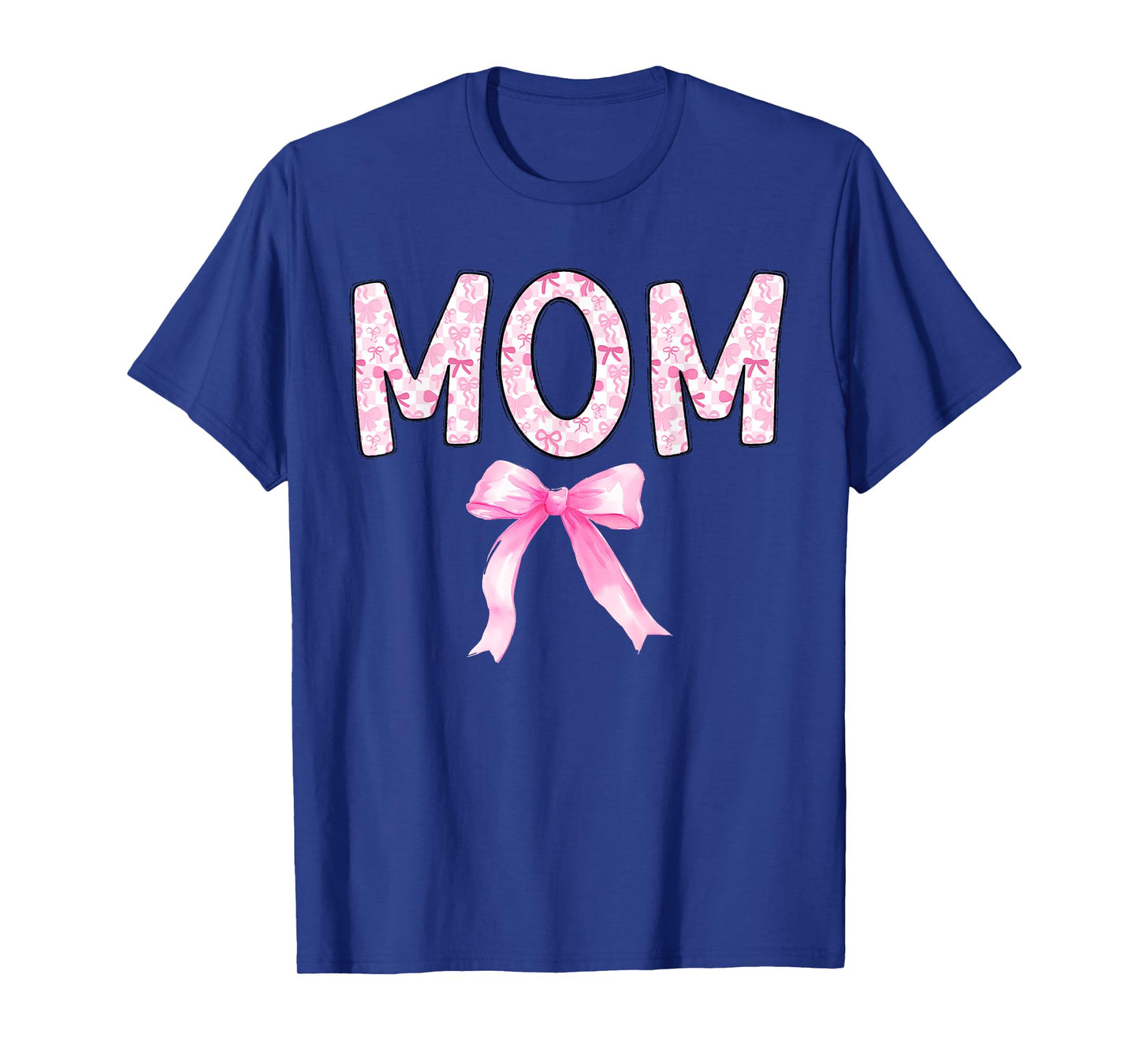 Mom Birthday Squad Matching Coquette Bow Family Party T-Shirt