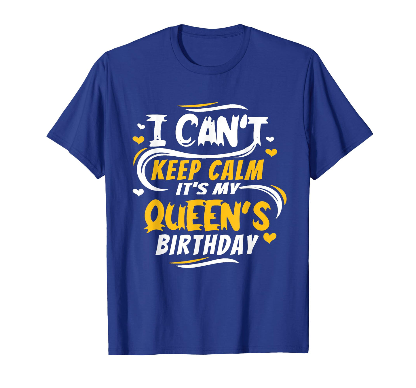 husband wife birthday shirt Gift Its My Queen's Birthday T-Shirt