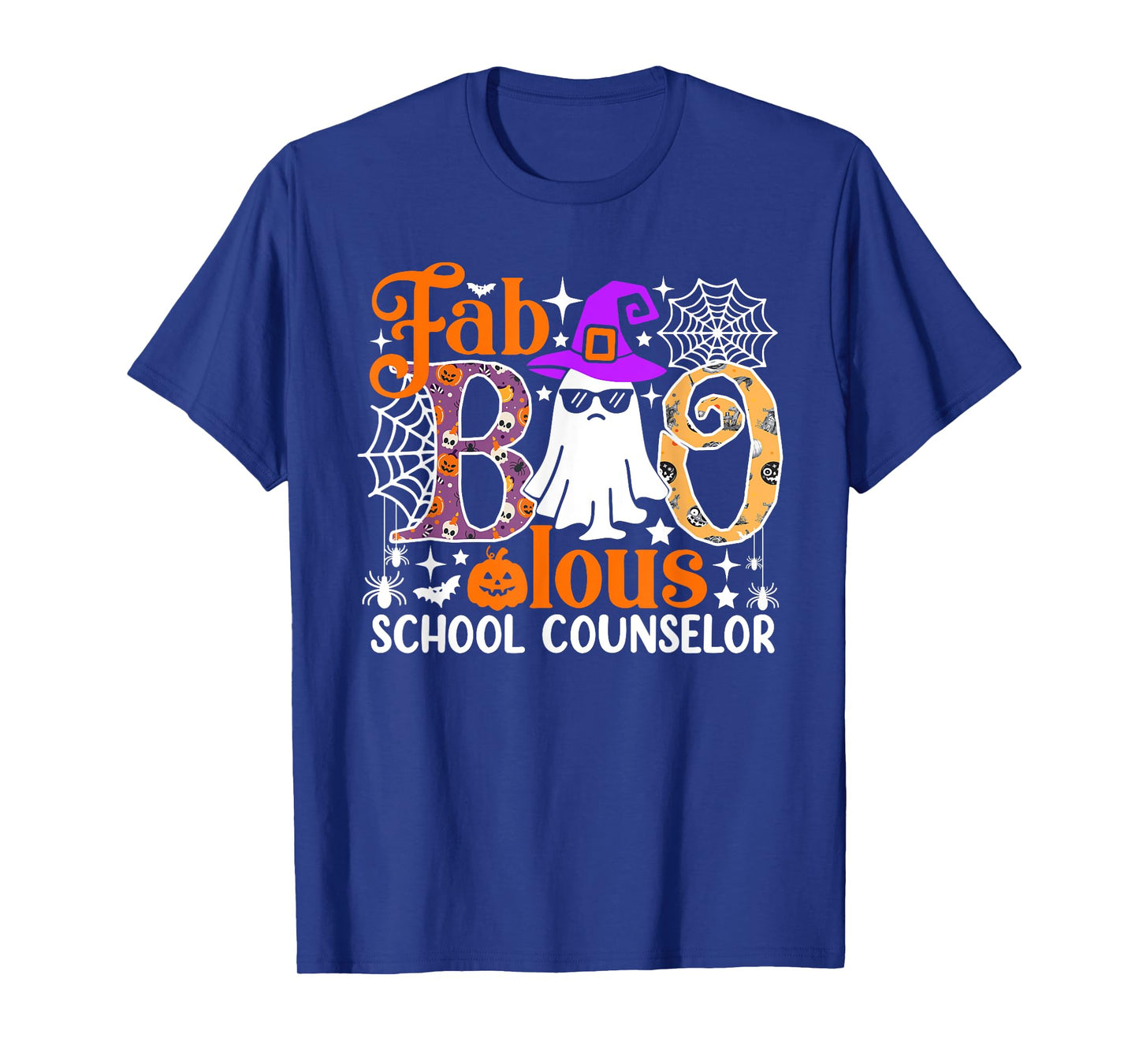 Fab Boo Lous School Counselor Funny Halloween Costume T-Shirt