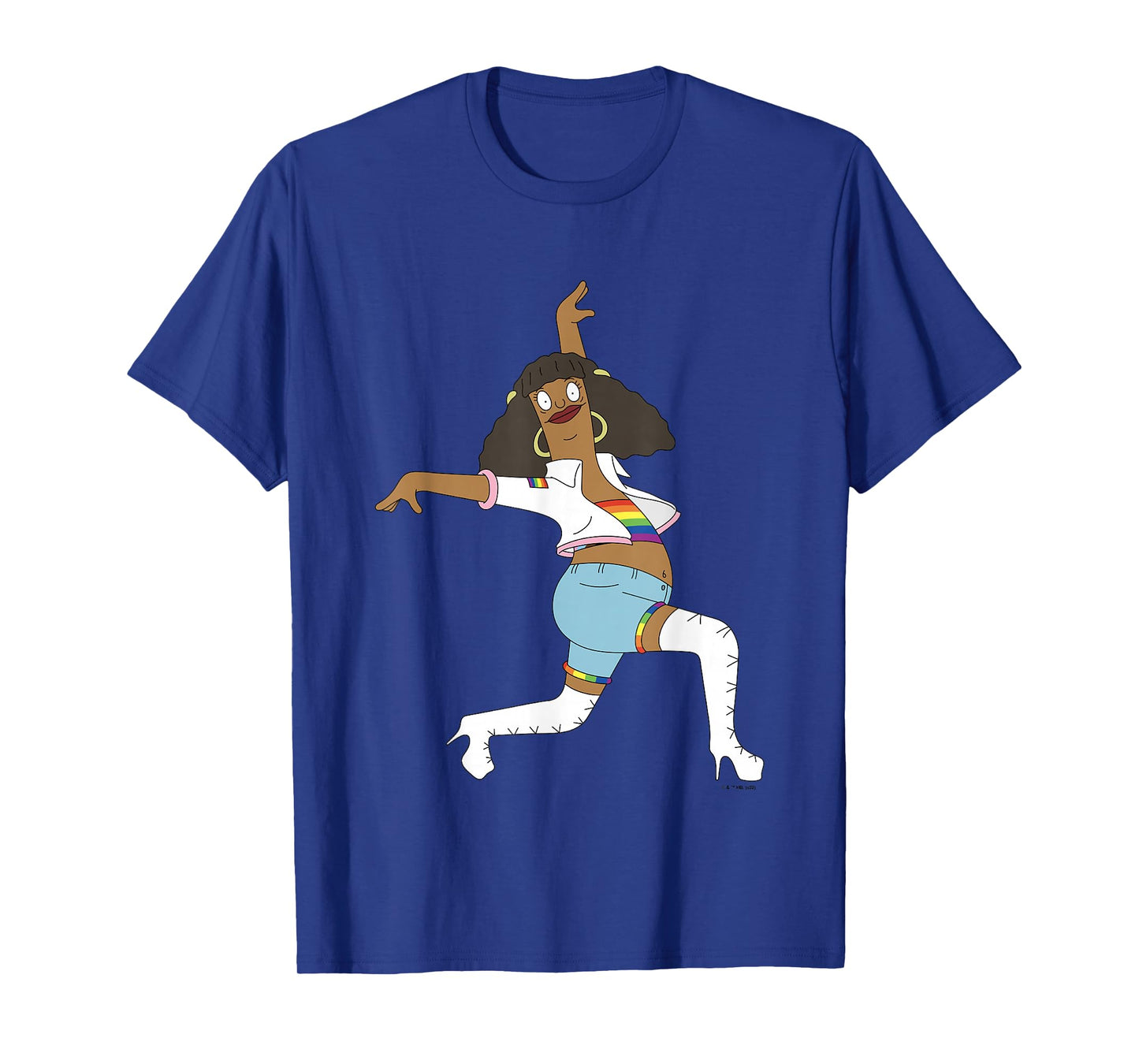 Bob's Burgers Iconic Marshmallow Dancing Chest Poster T-Shirt