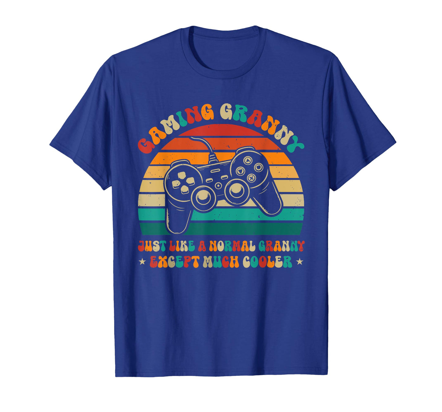 Vintage Gaming Granny Definition Much Cooler Mother's Day T-Shirt