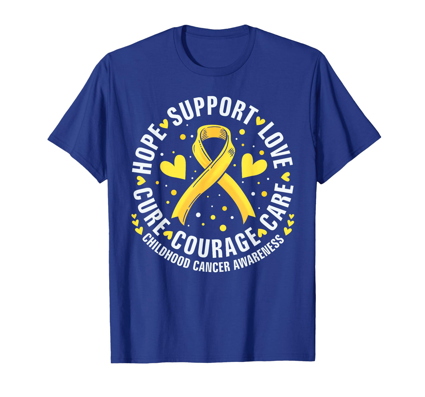 Childhood Cancer Support Family Childhood Cancer Awareness T-Shirt
