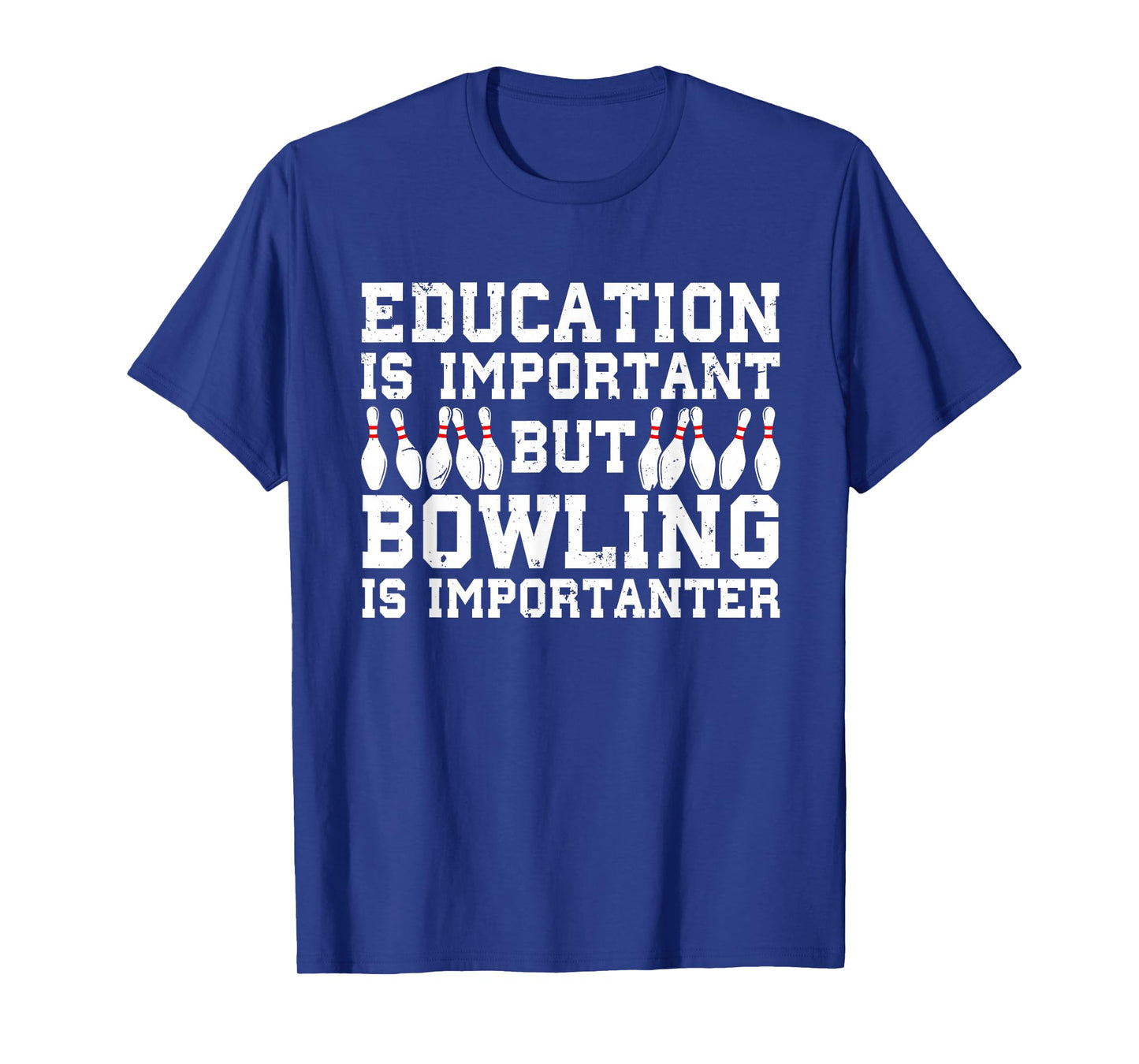 Bowling Art For Men Women Bowling Lover Pin Target Bowlers T-Shirt