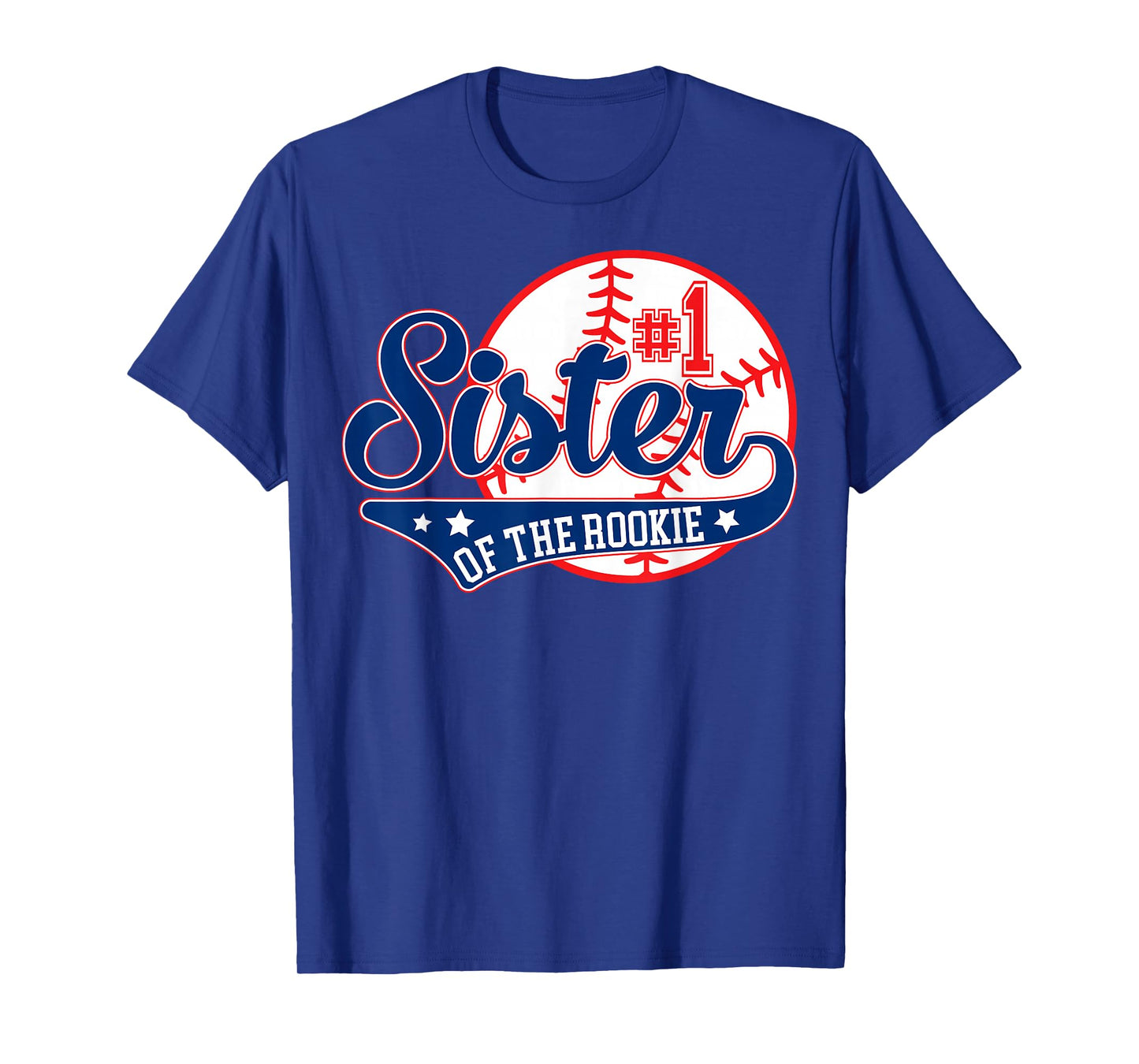Sister of Rookie 1st Birthday Baseball Theme Matching Party T-Shirt