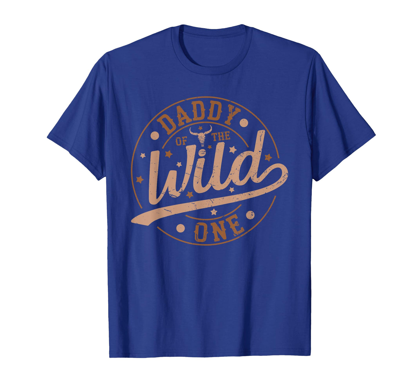 Daddy Of The Wild One First Birthday Western Cowboy Family T-Shirt