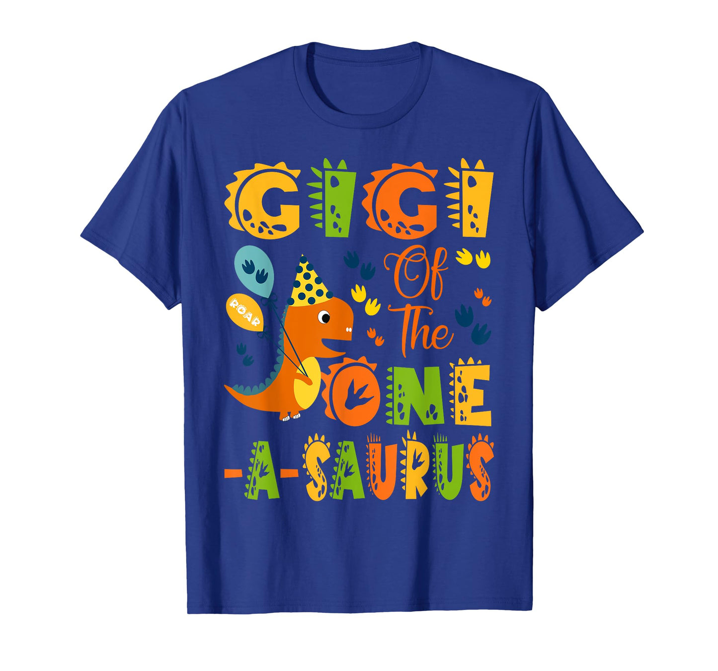 Gigi of The One-A-Saurus 1St Birthday Dinosaur Party T-Shirt