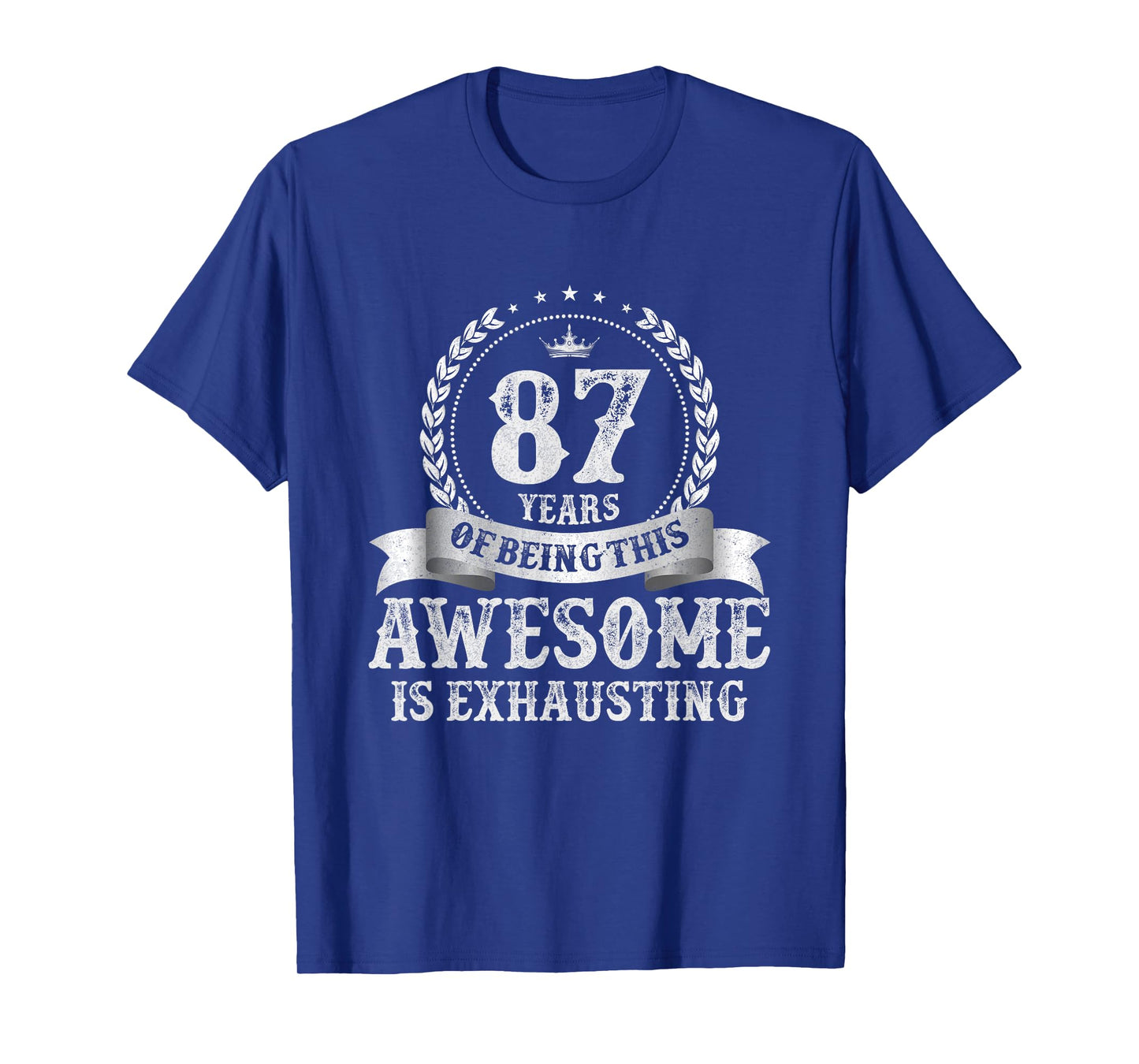 Vintage 87 Year Old 87 Birthday Gifts For Men 87th BDay T-Shirt
